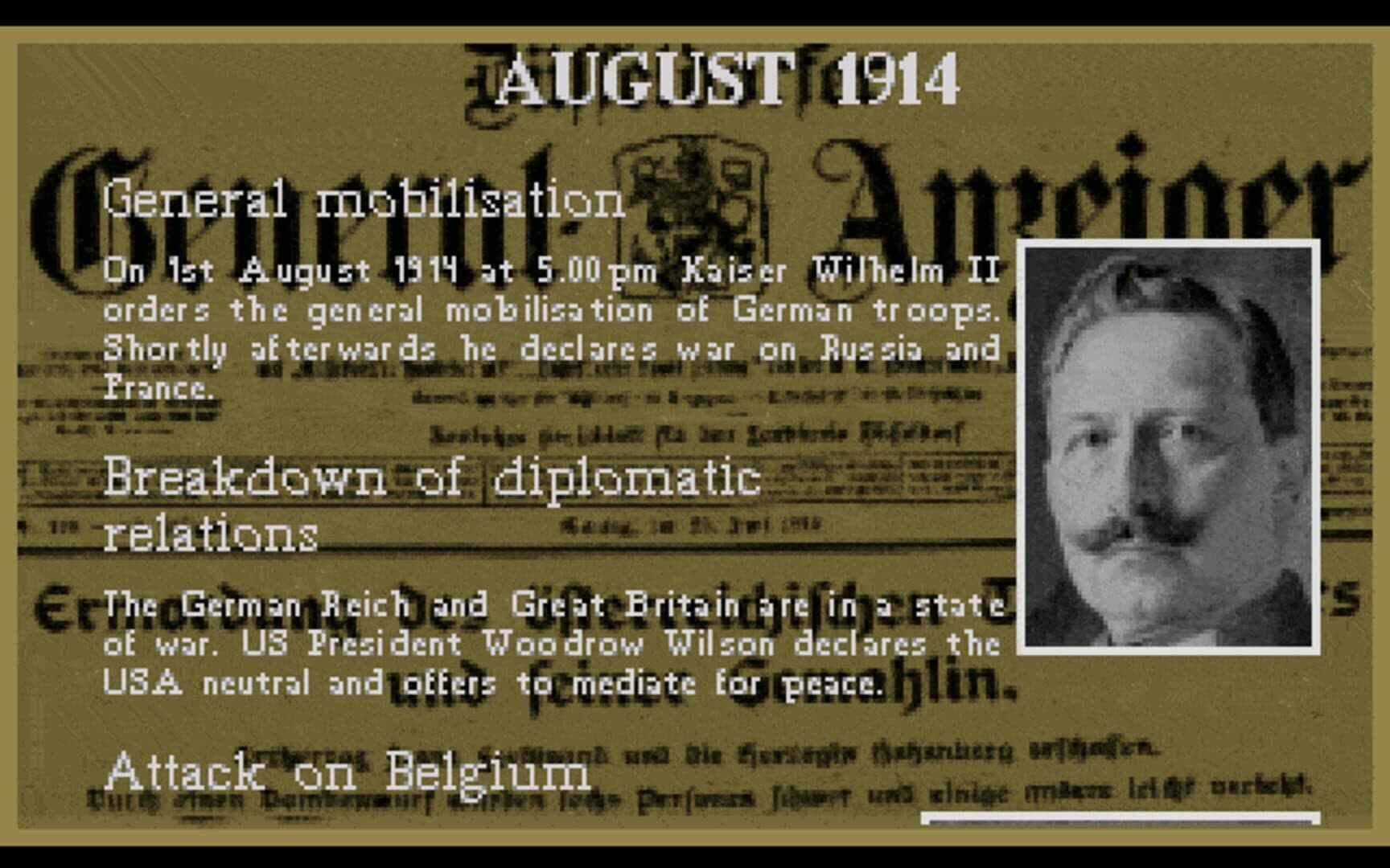The Great War: 1914-1918 screenshot 2