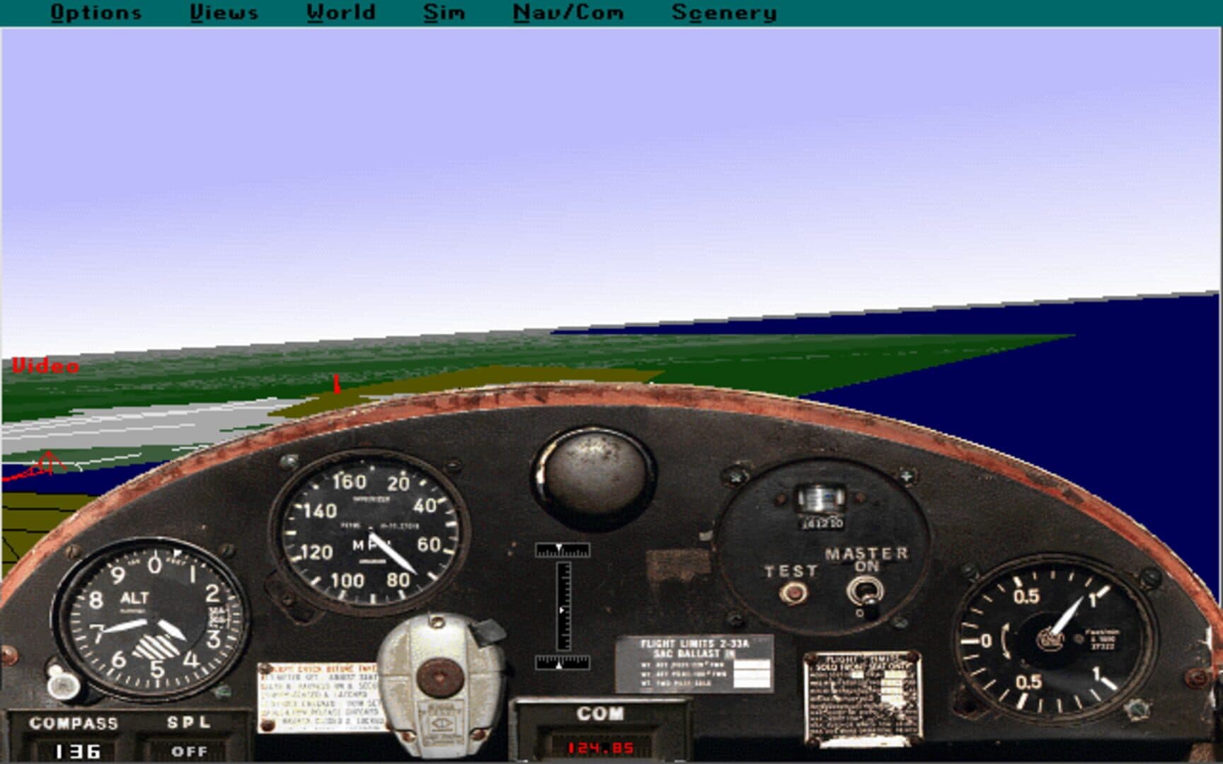 Microsoft Flight Simulator 5.0 screenshot 3