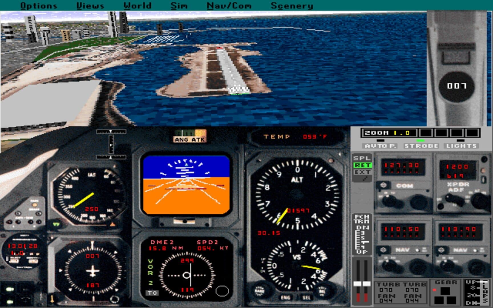 Microsoft Flight Simulator 5.0 screenshot 2