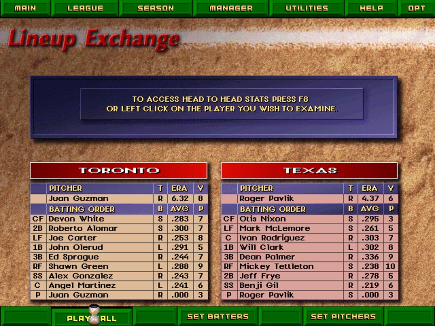 Tony La Russa Baseball 3 screenshot 2