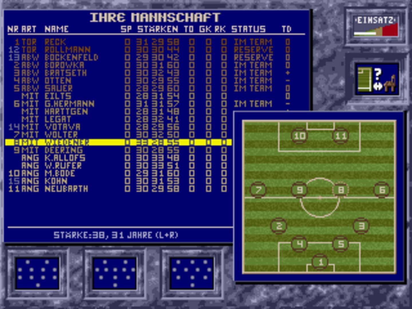 Bundesliga Manager Professional screenshot 2