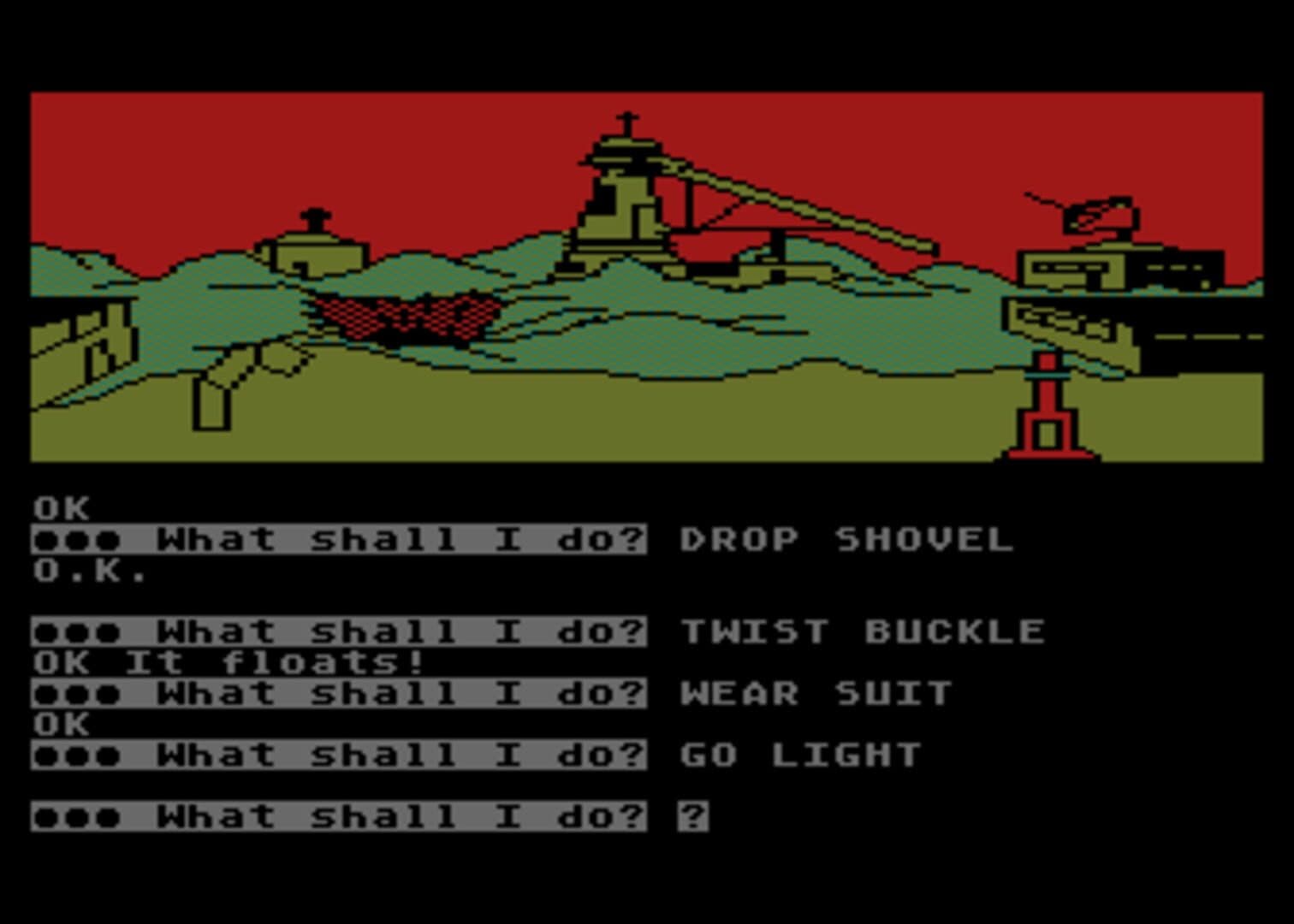 Scott Adams' Graphic Adventure #6: Strange Odyssey screenshot 3