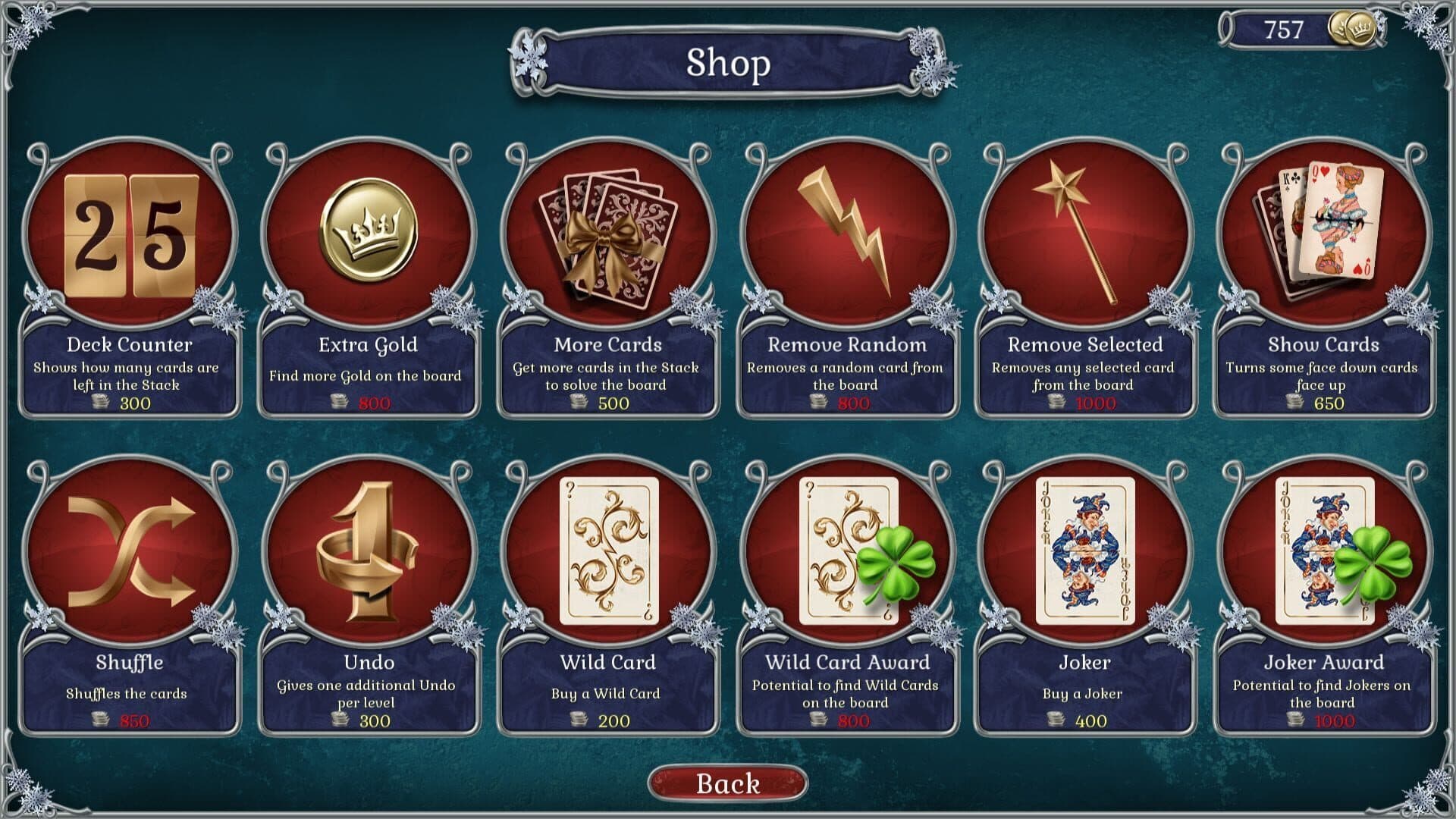 Jewel Match Solitaire Winterscapes screenshot 11