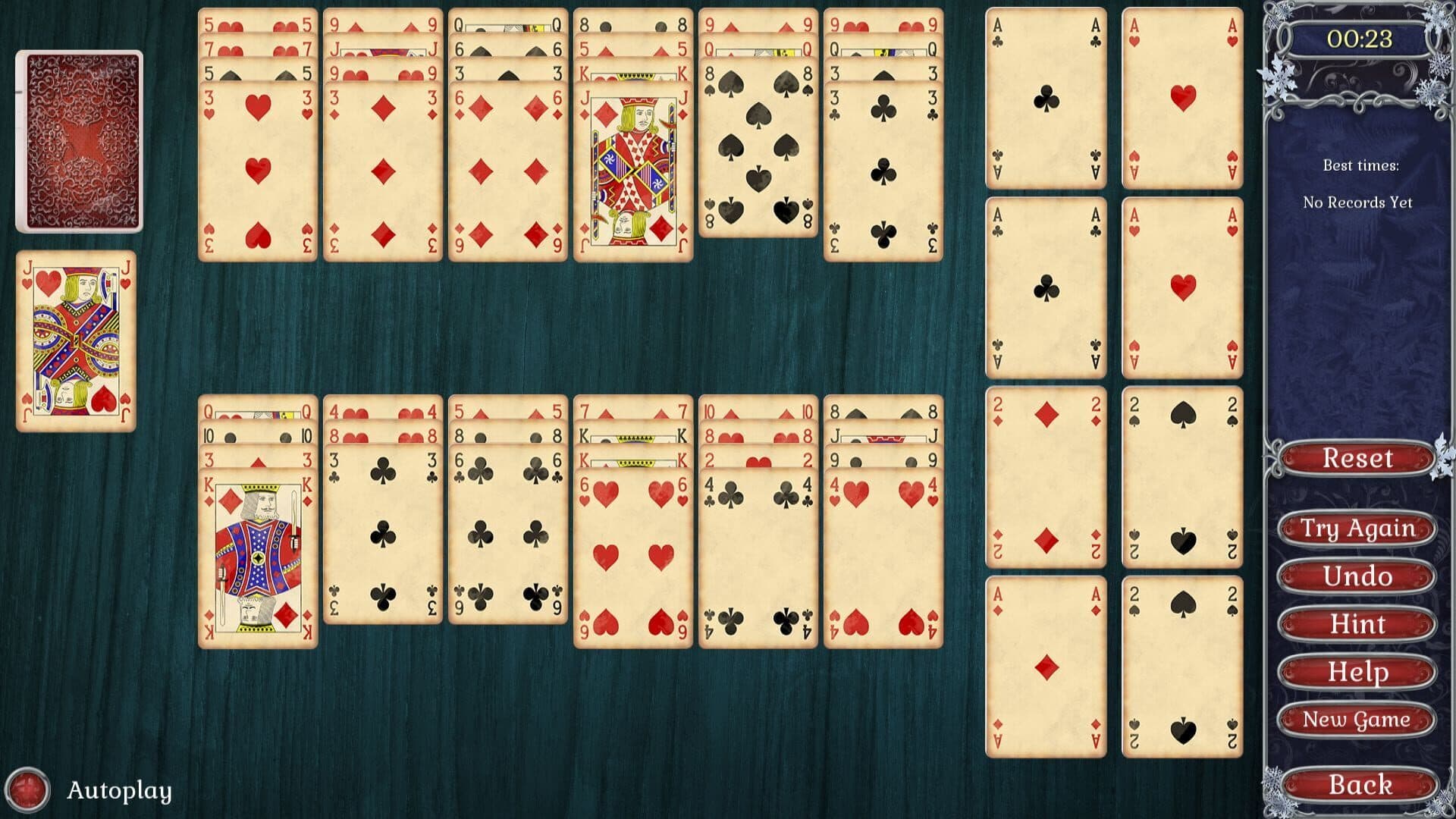 Jewel Match Solitaire Winterscapes screenshot 8