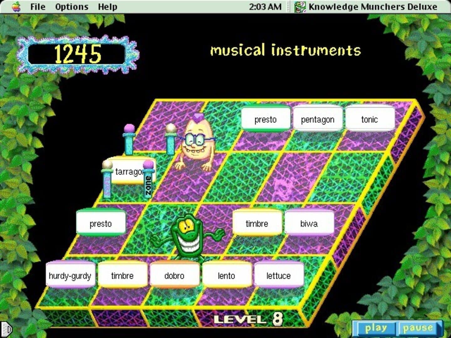Trivia Munchers Deluxe screenshot 1