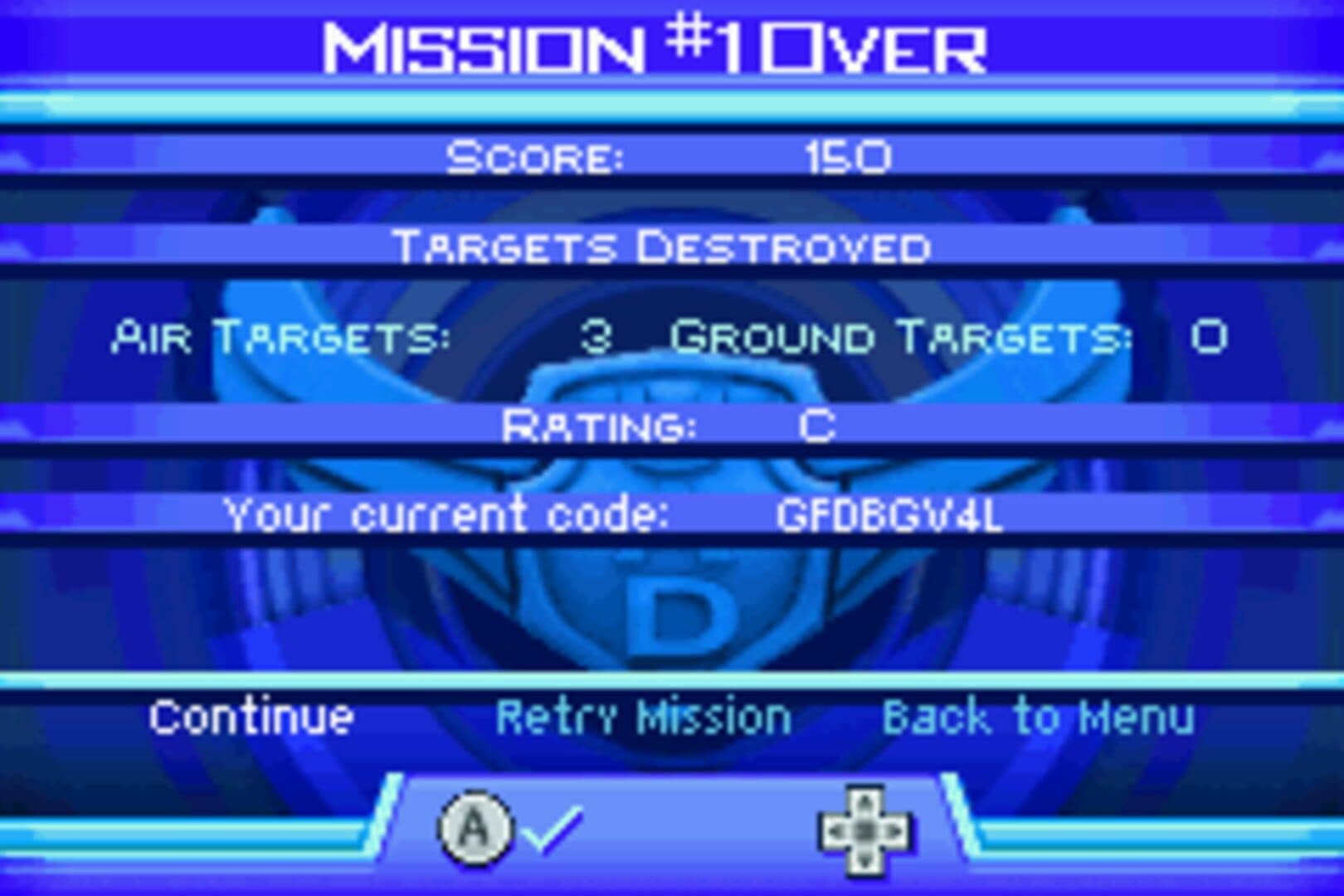 Ace Combat Advance screenshot 1