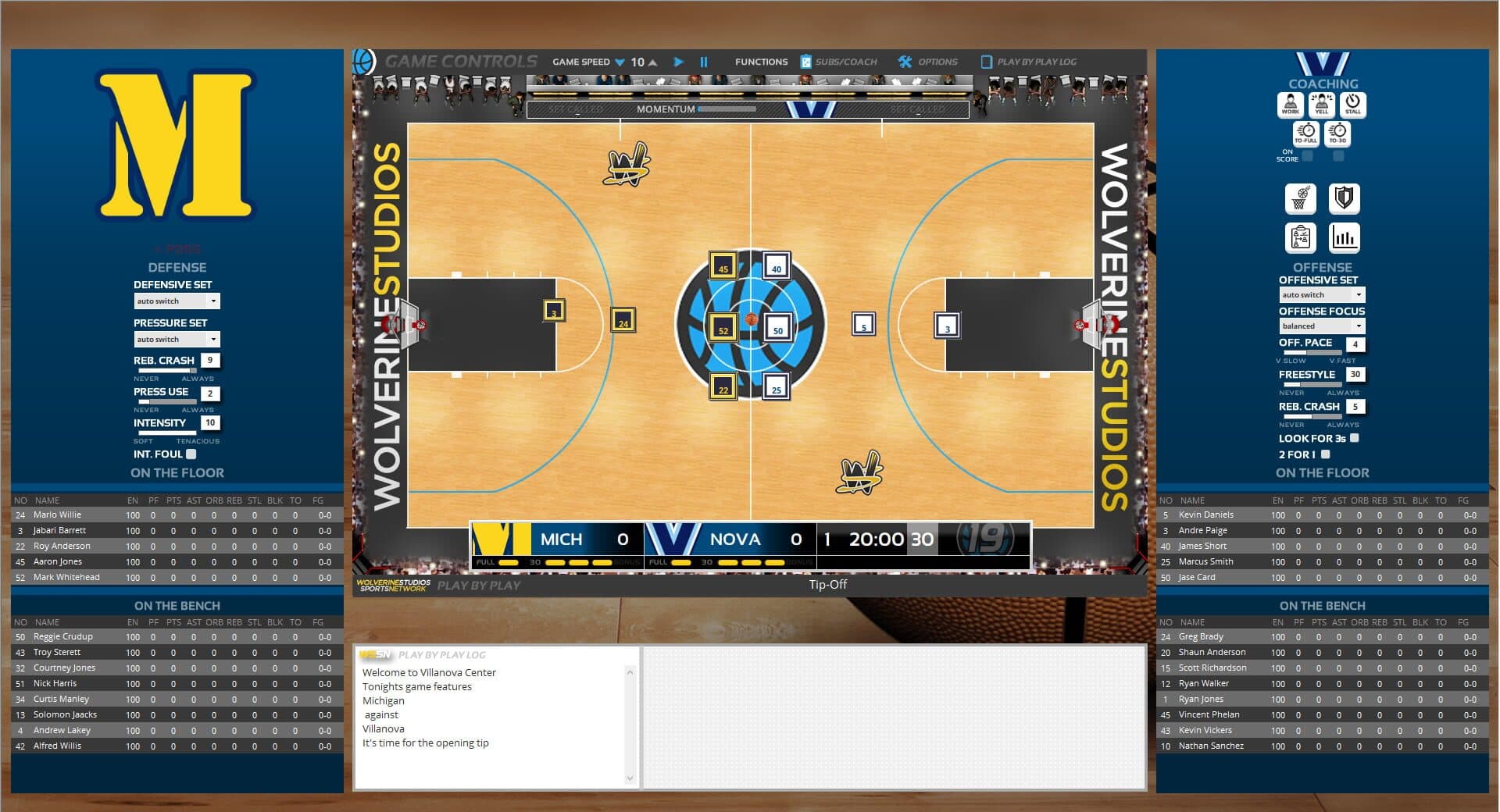 Draft Day Sports: College Basketball 2019 screenshot 4