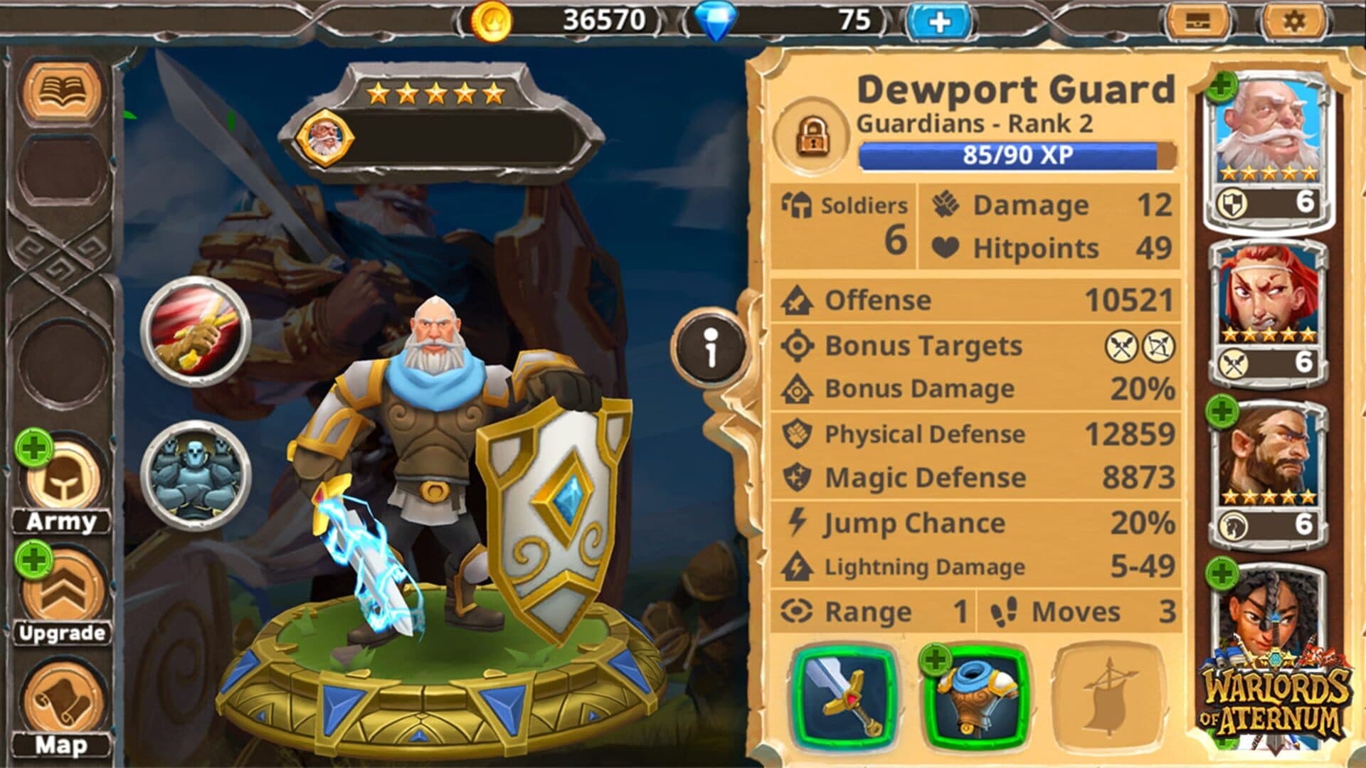Warlords of Aternum screenshot 4