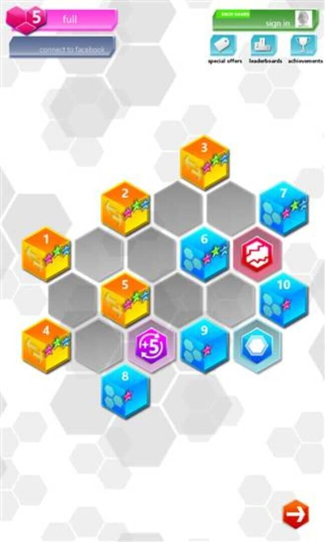 Hexic screenshot 1