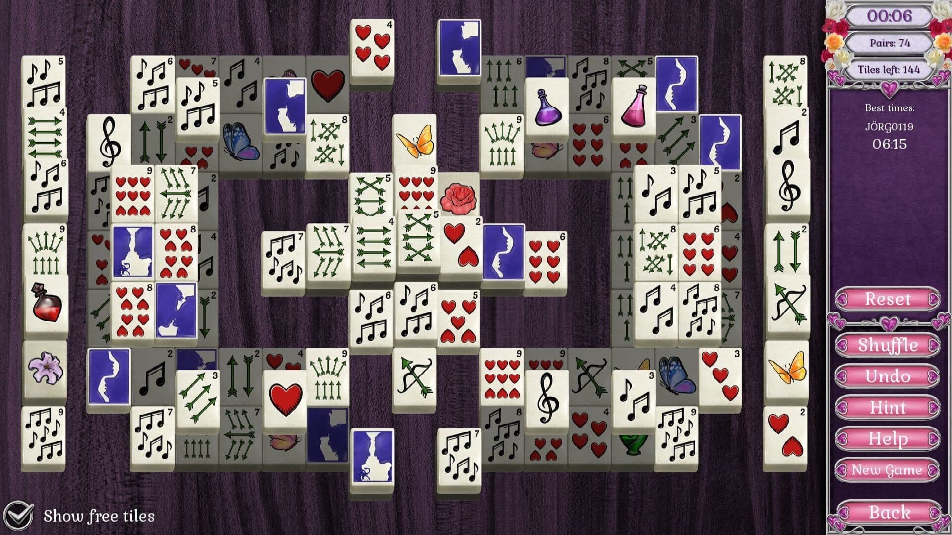 Jewel Match Solitaire L'Amour screenshot 8