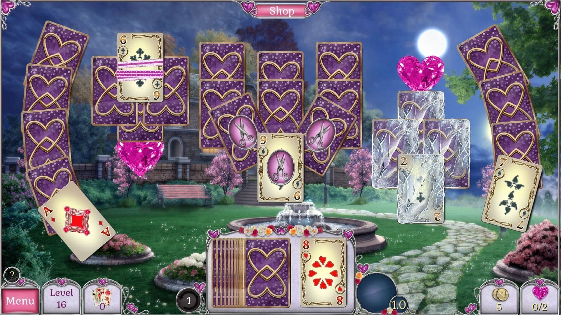 Jewel Match Solitaire L'Amour screenshot 10