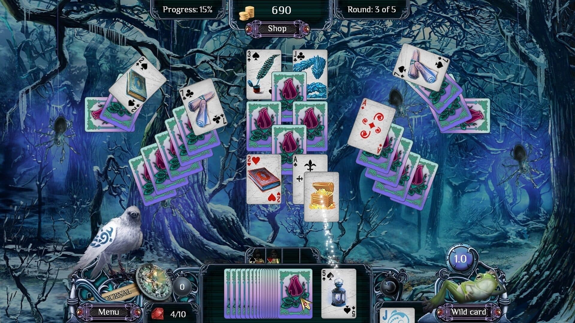 Winter Solitaire screenshot 3