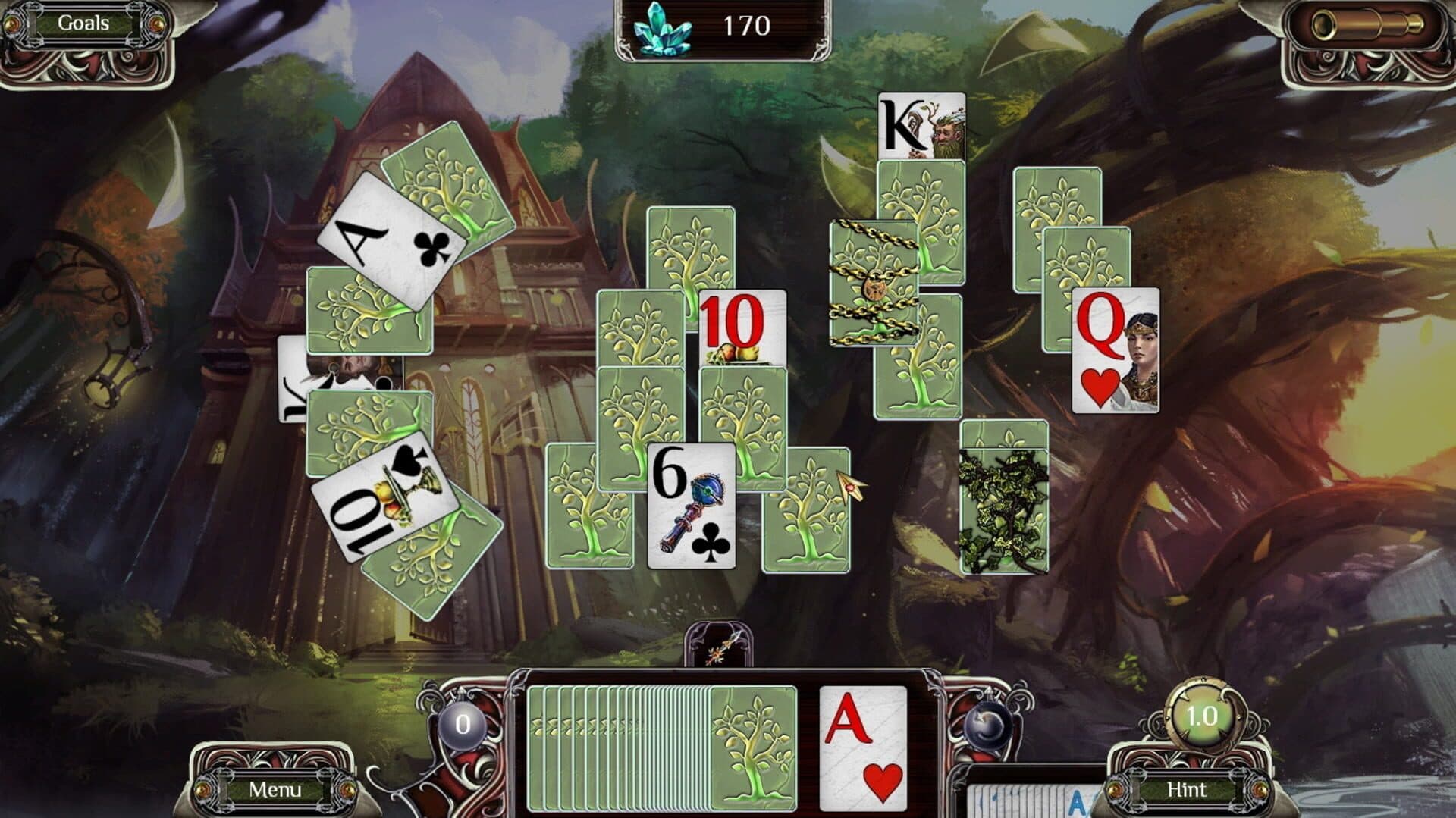 Sacred Grove Solitaire screenshot 6
