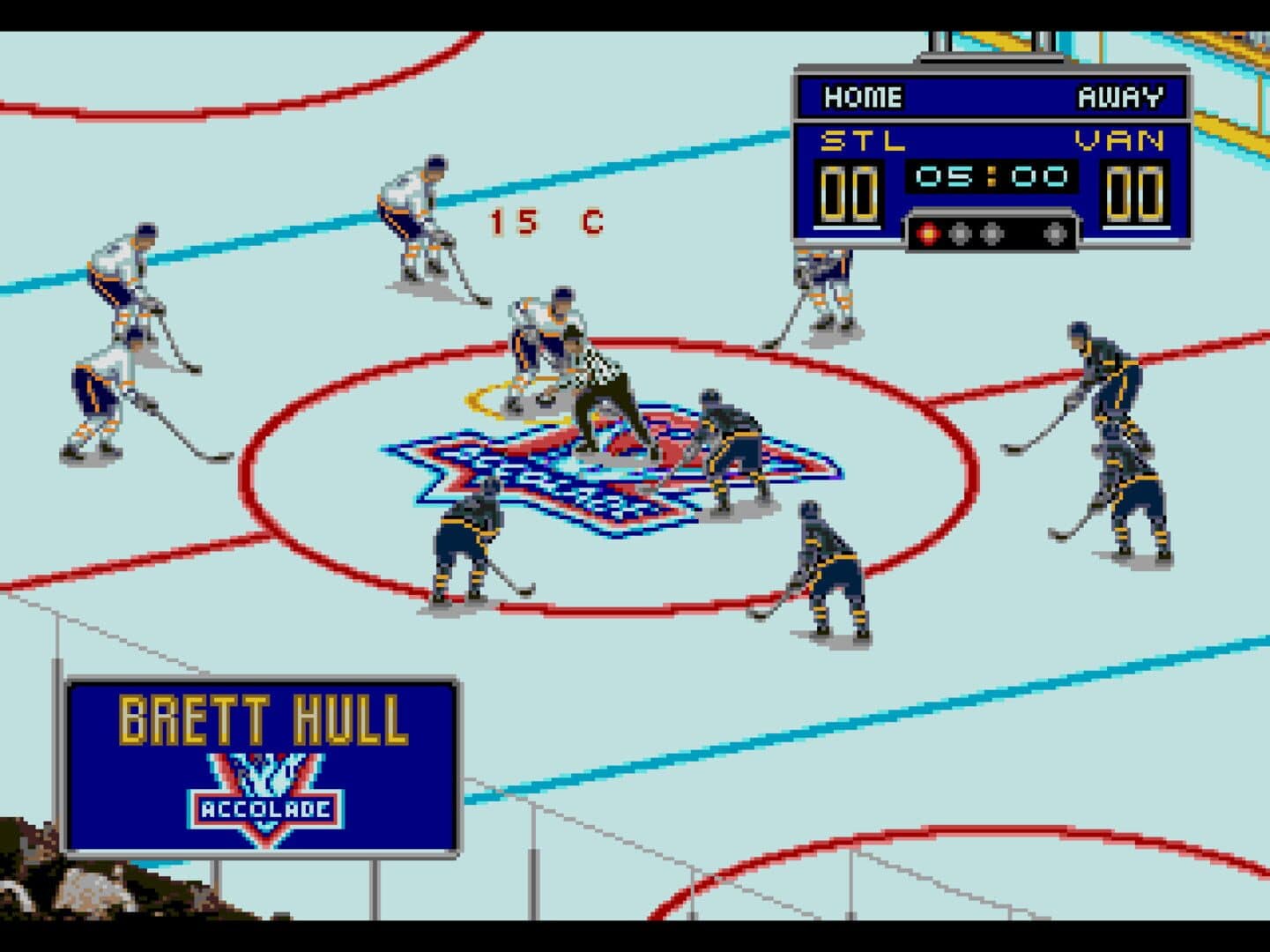 Brett Hull Hockey 95 screenshot 1