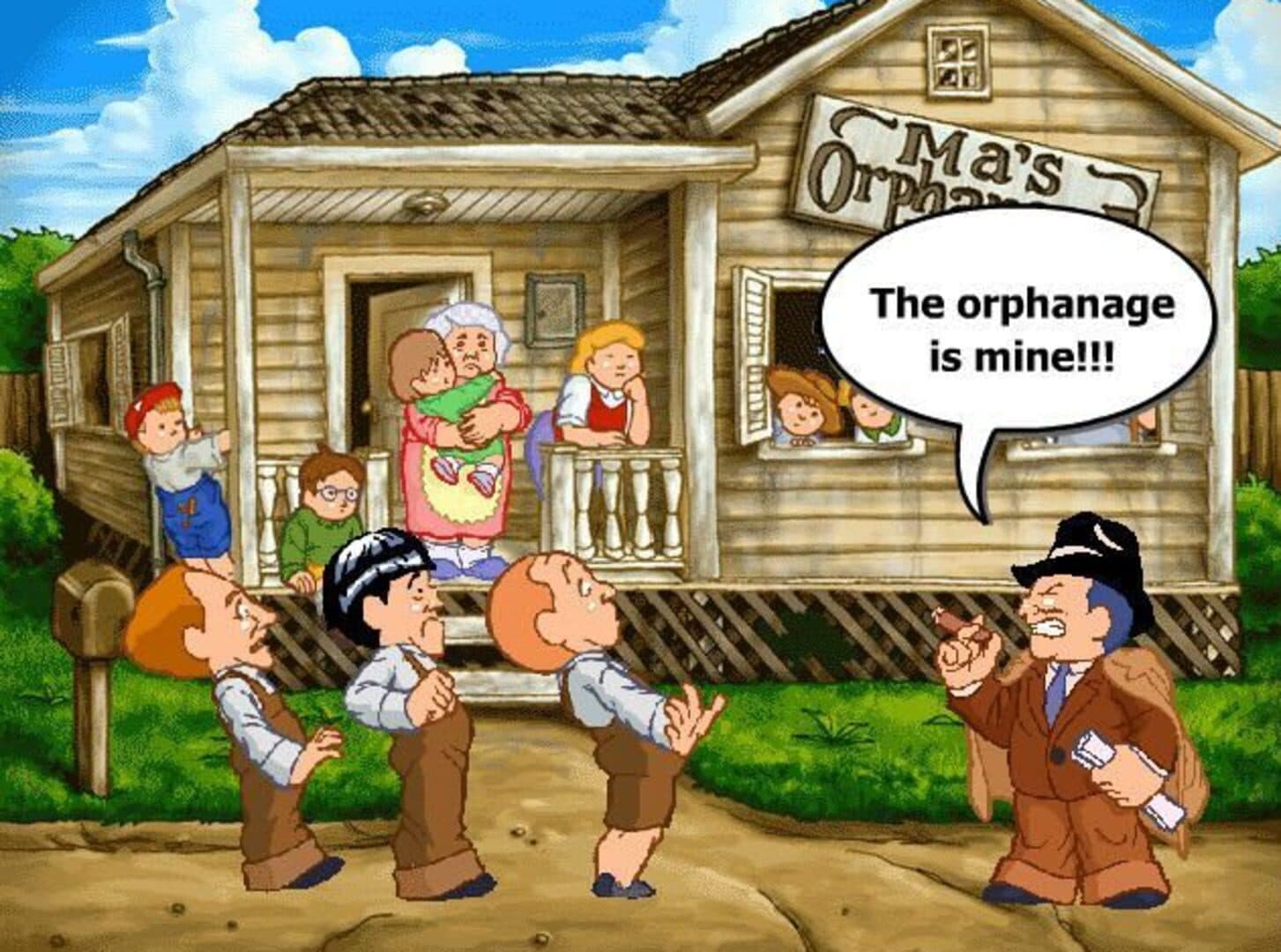 The Three Stooges: Digitally Remastered Edition screenshot 1