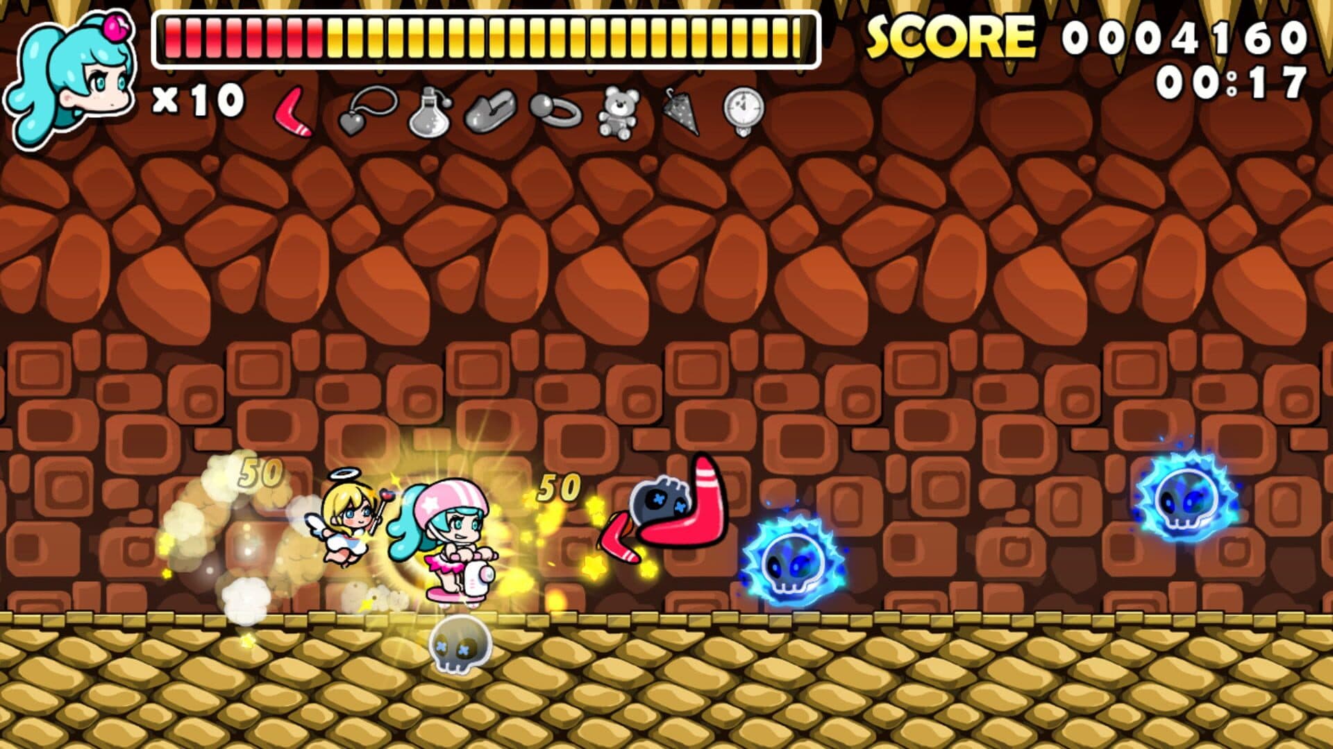 Wonder Boy Returns Remix screenshot 11