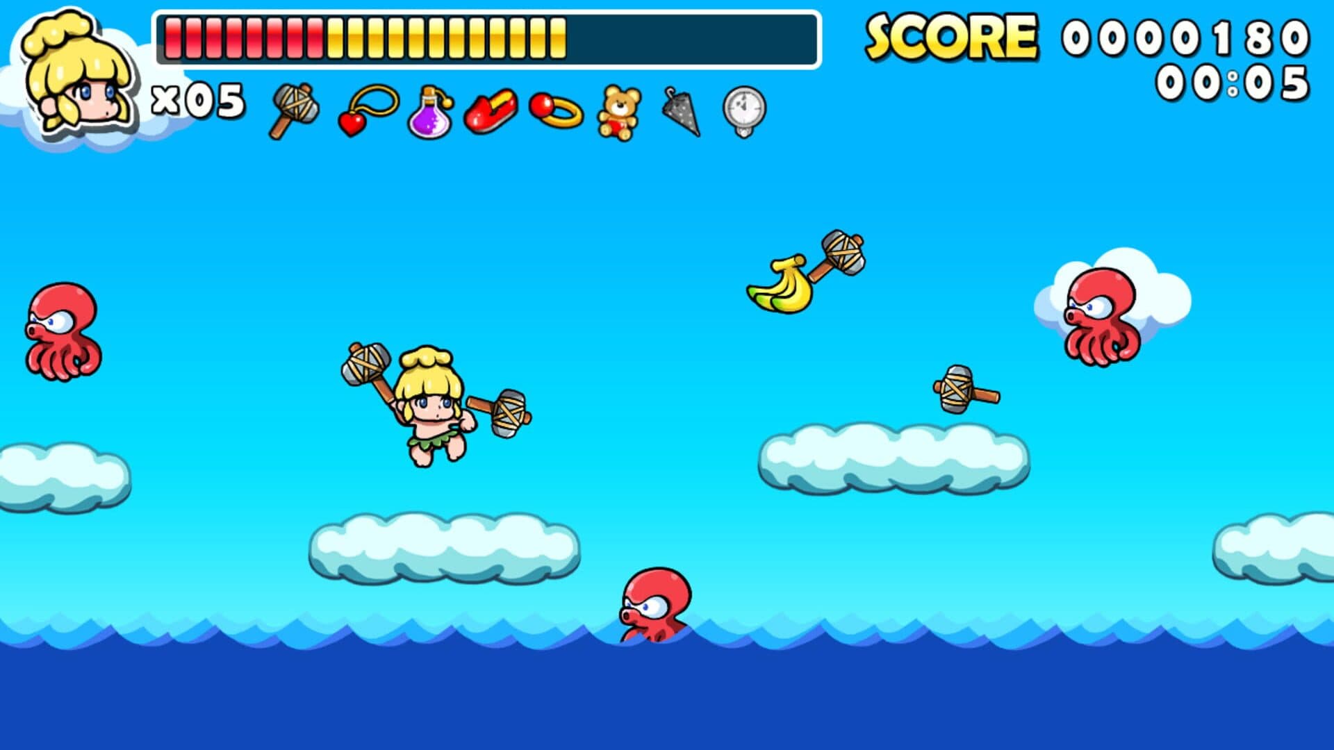 Wonder Boy Returns Remix screenshot 7