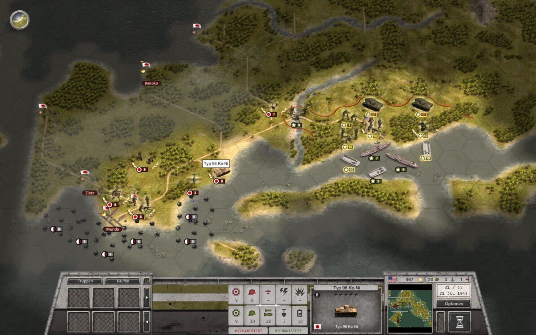 Order of Battle: Pacific screenshot 3