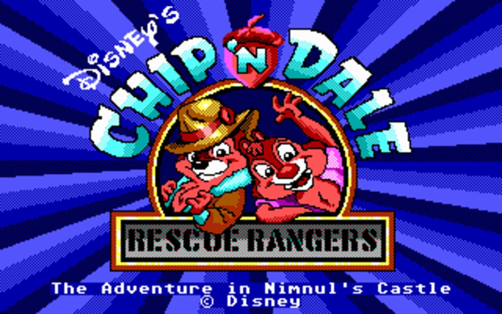 Disney's Chip 'n Dale Rescue Rangers: The Adventure in Nimnul's Castle screenshot 4
