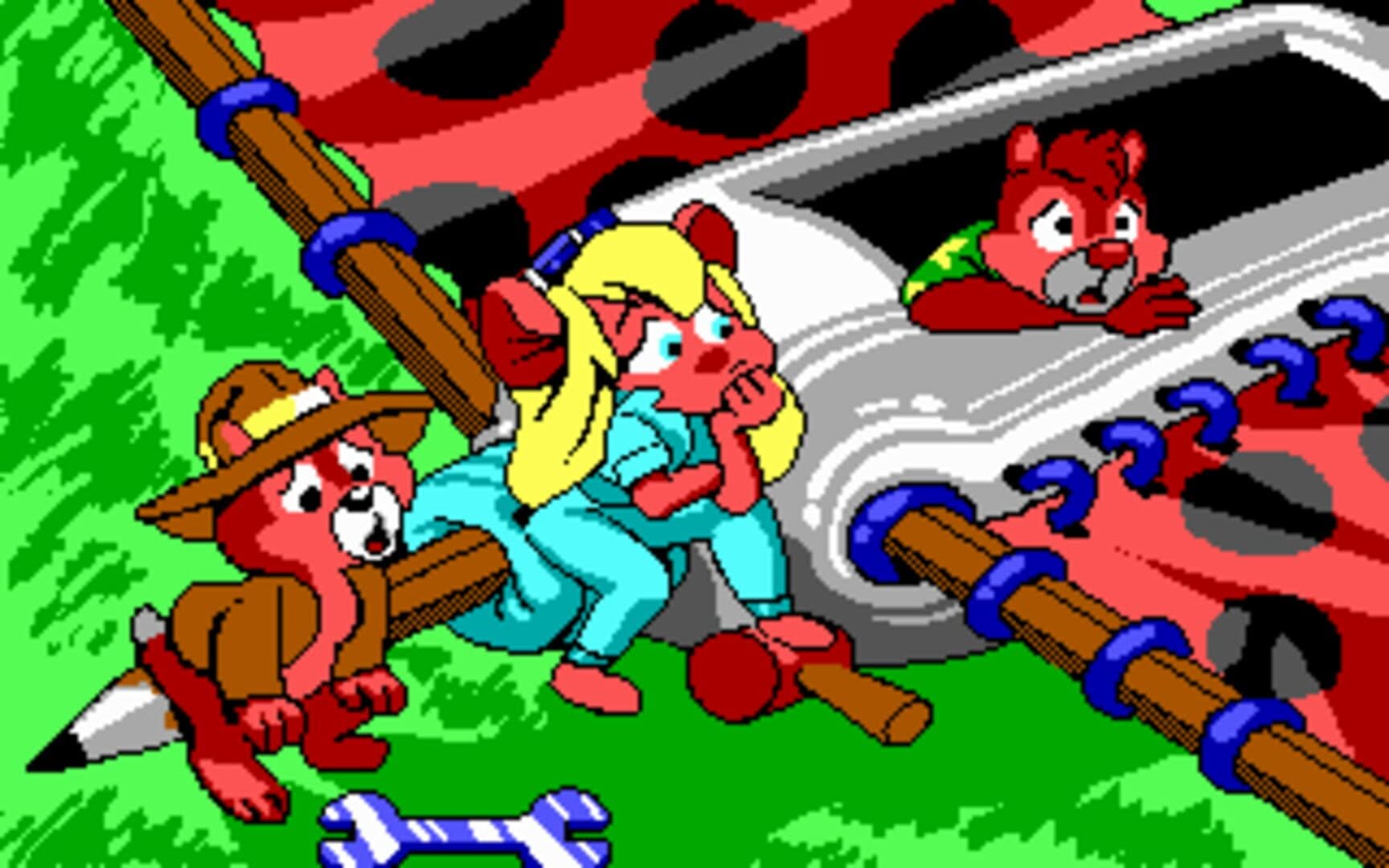 Disney's Chip 'n Dale Rescue Rangers: The Adventure in Nimnul's Castle screenshot 1