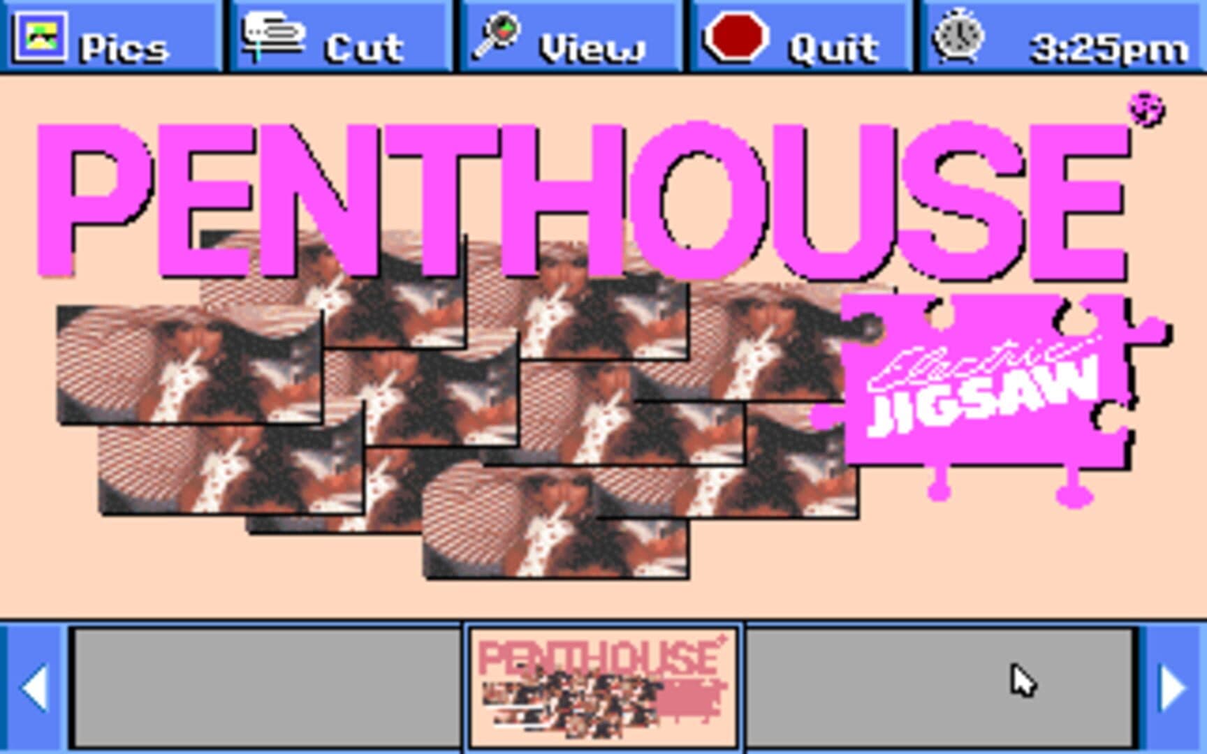 Penthouse Electric Jigsaw screenshot 1