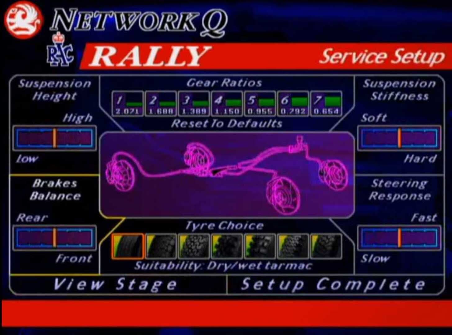 Network Q RAC Rally Championship screenshot 2