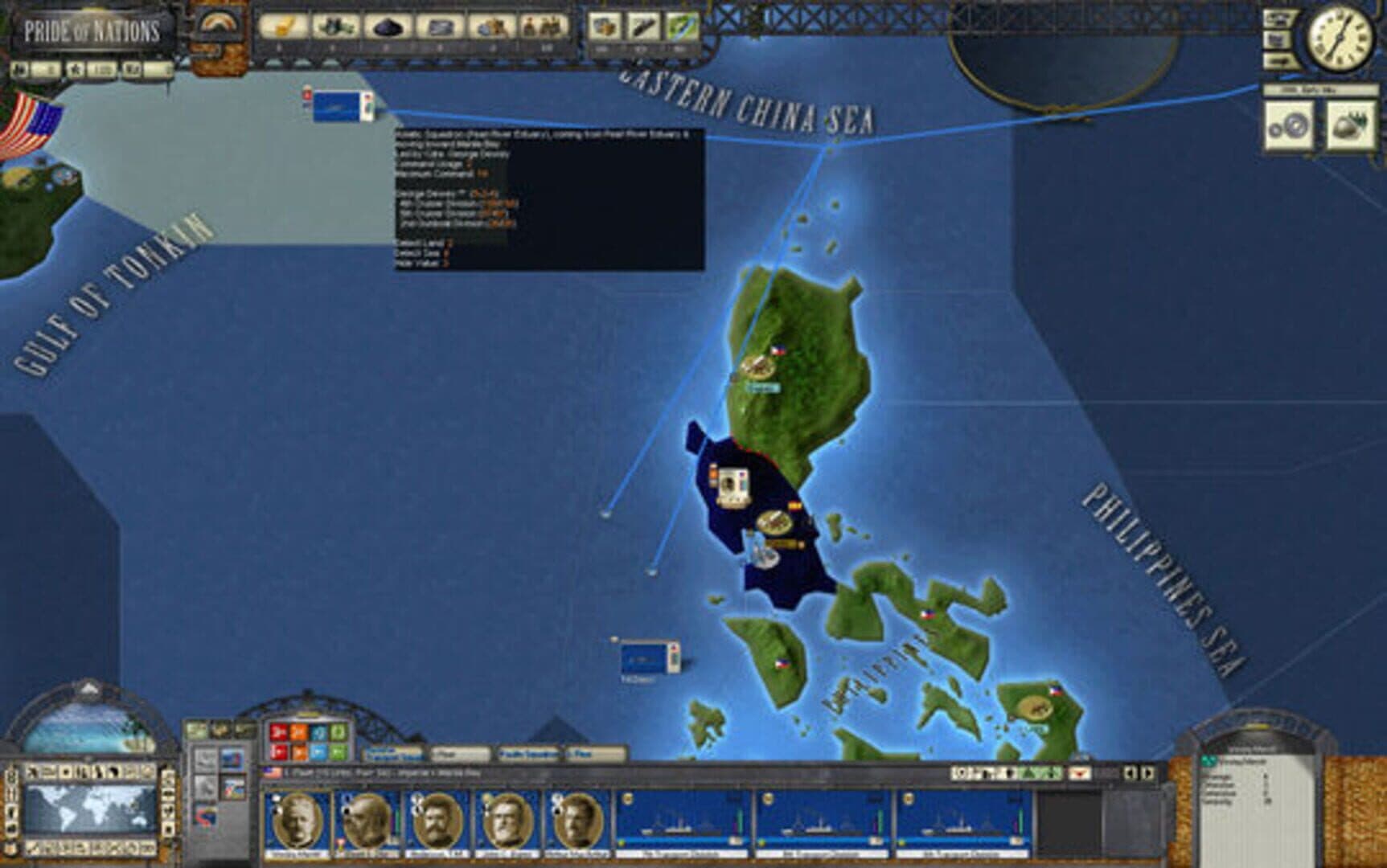 Pride of Nations: Spanish-American War 1898 screenshot 2