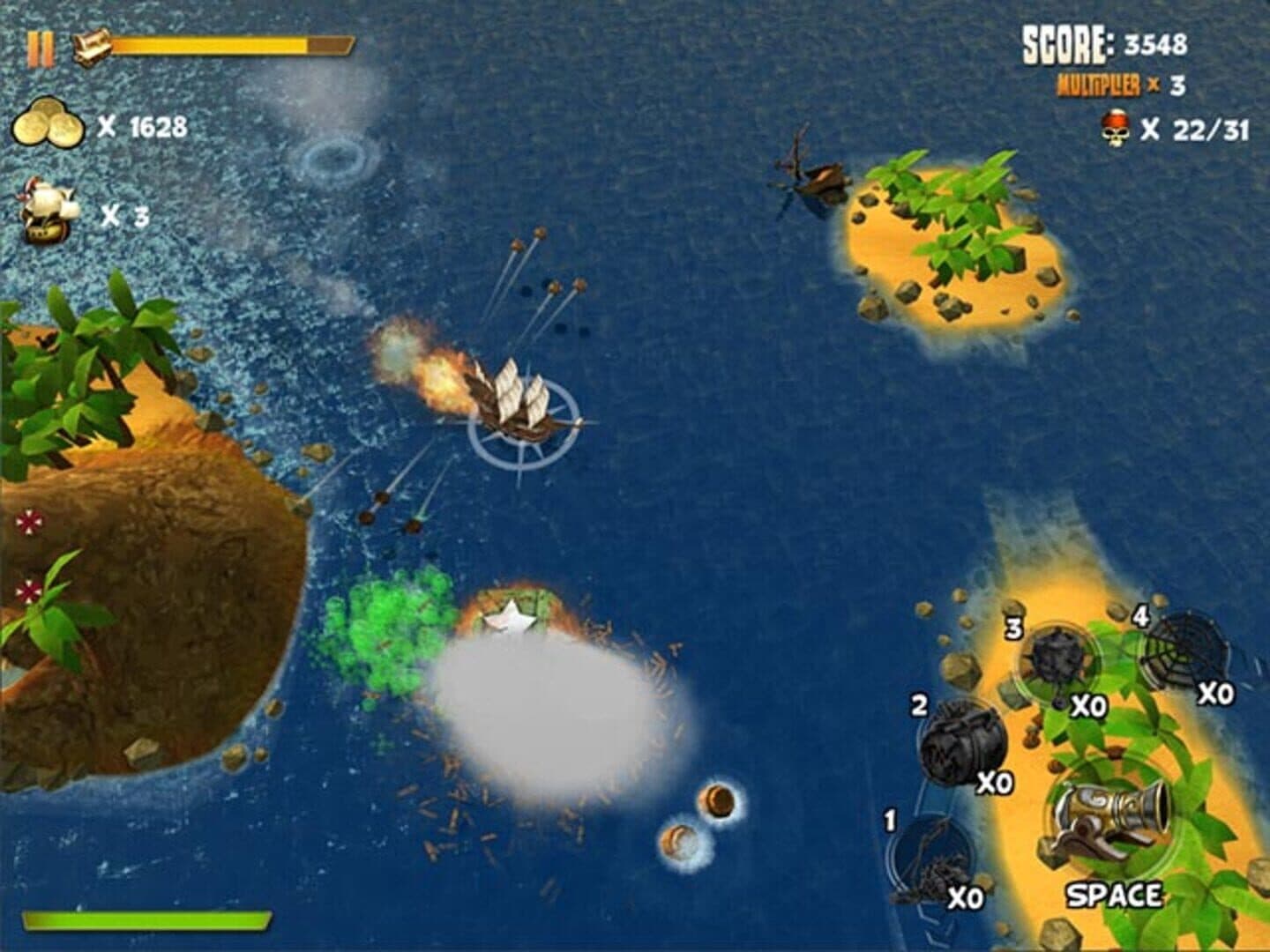 Pirates of Black Cove: Sink 'Em All screenshot 2