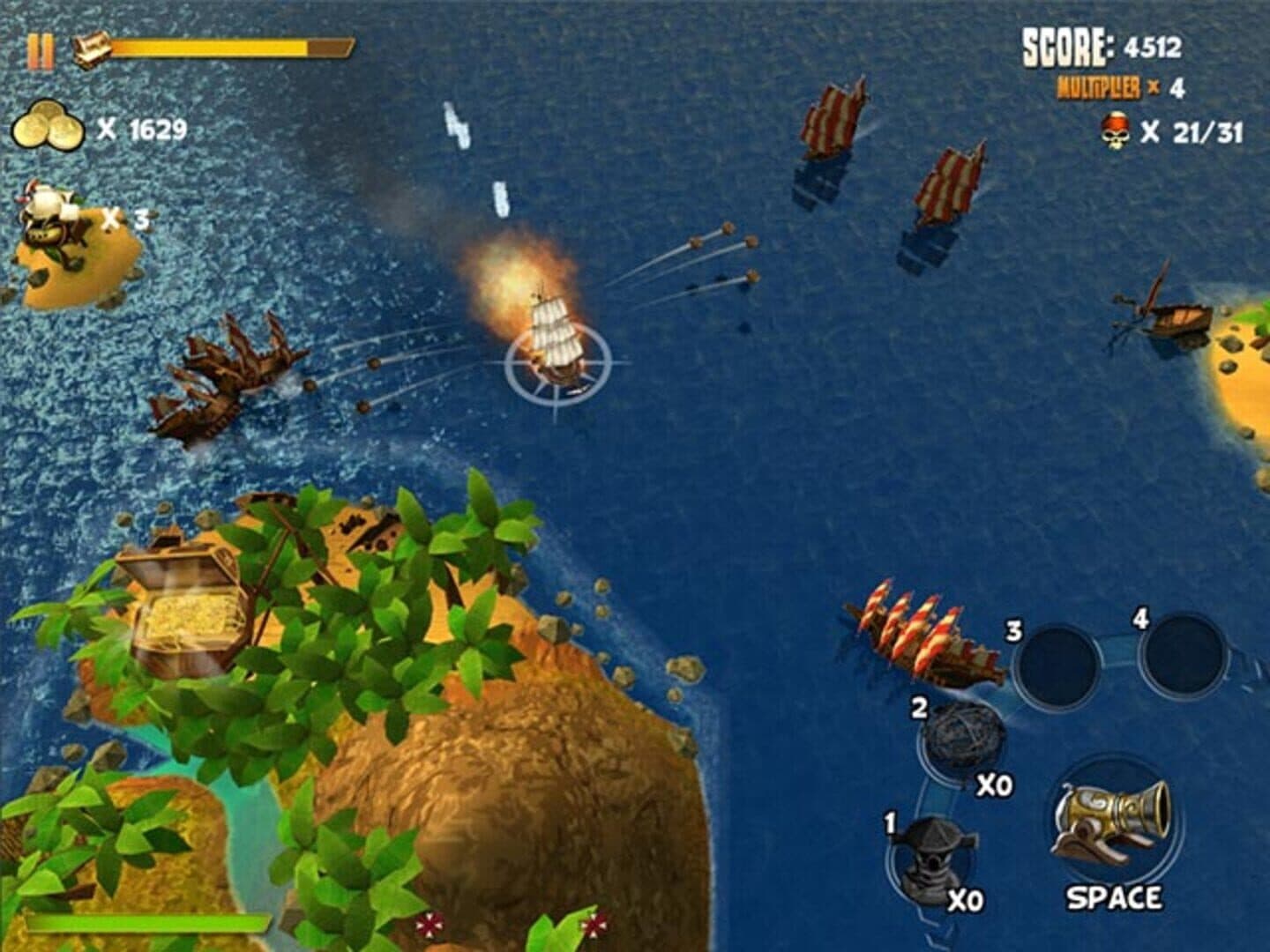 Pirates of Black Cove: Sink 'Em All screenshot 1