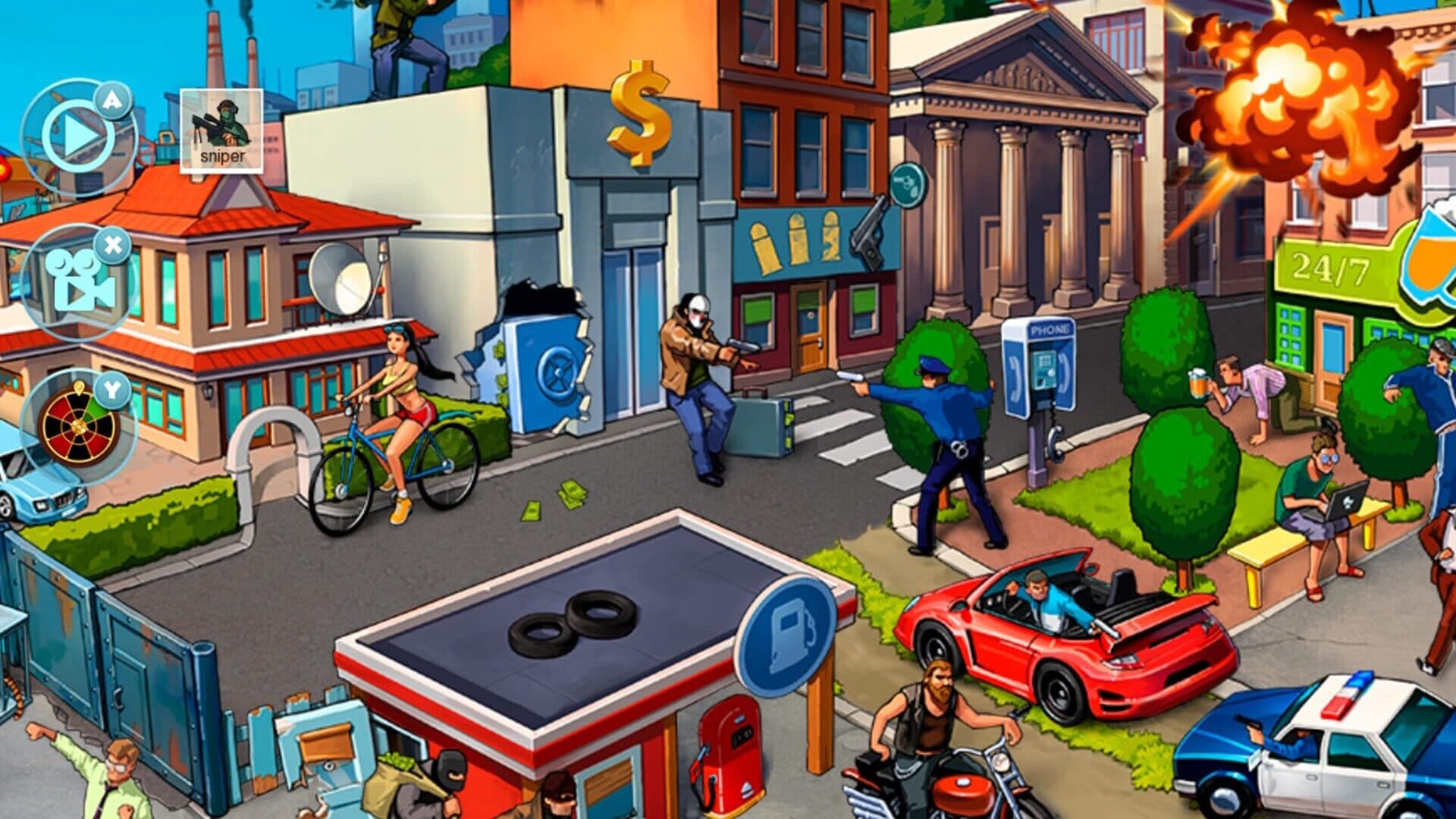 Doodle God: Crime City screenshot 4