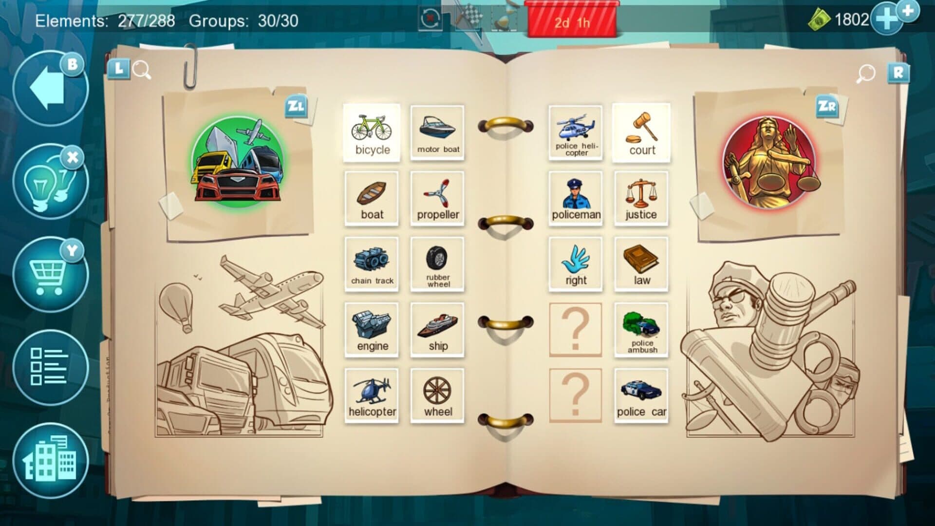 Doodle God: Crime City screenshot 1