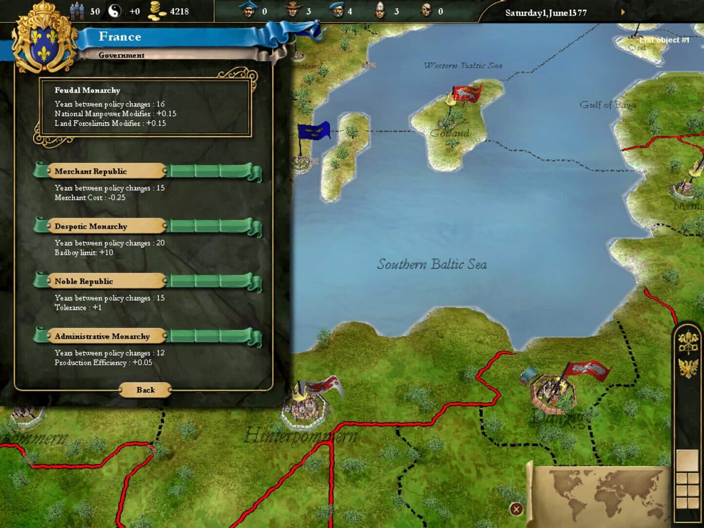 Europa Universalis III Complete screenshot 5