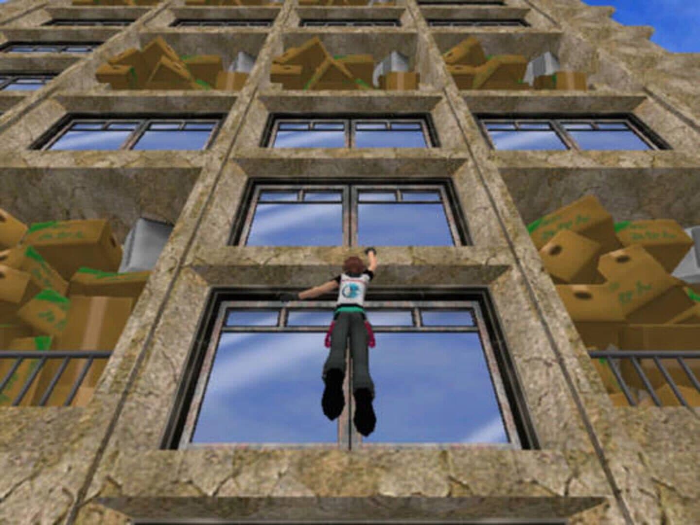 Crazy Climber Wii screenshot 1