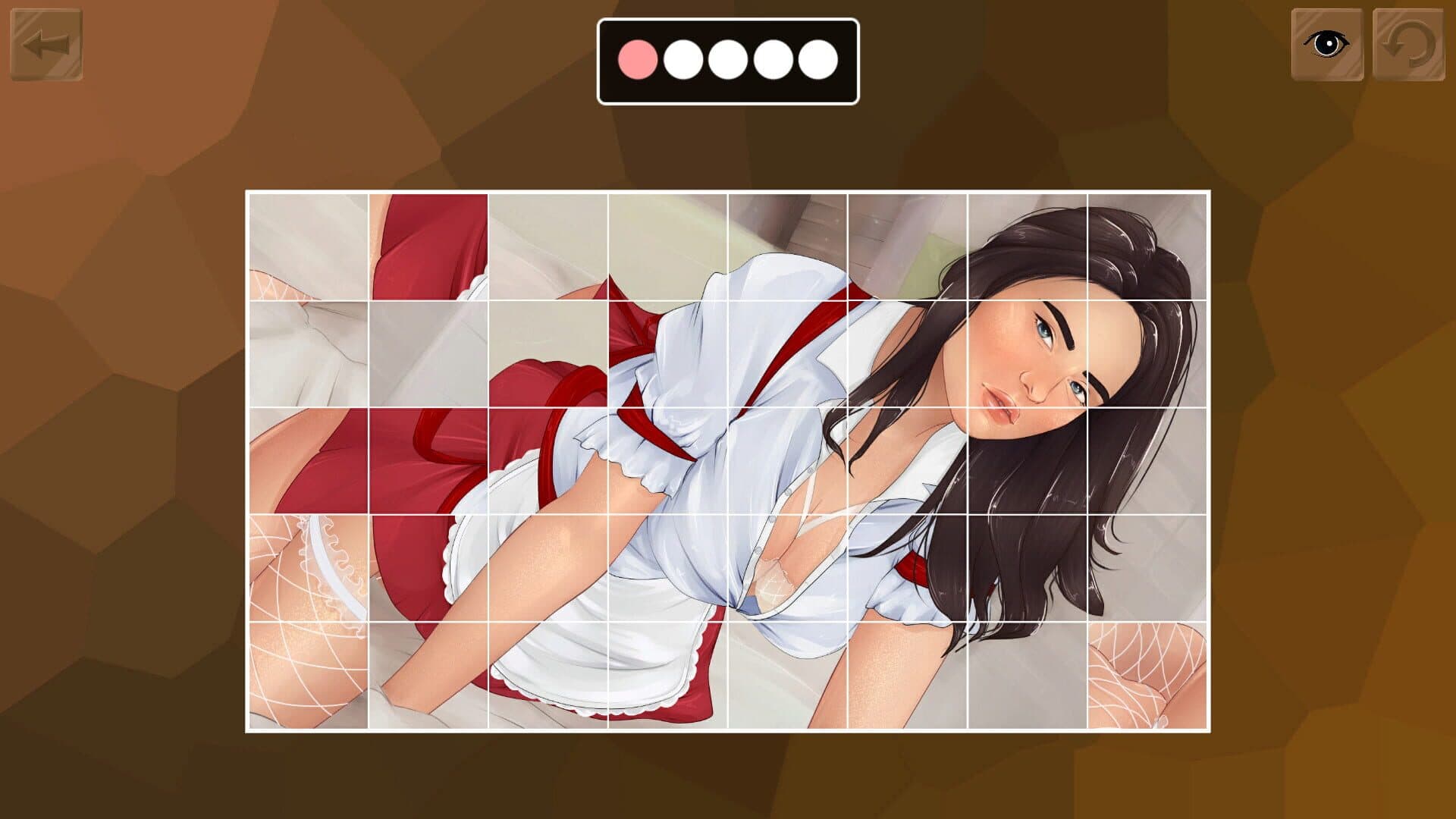 Easy hentai puzzle screenshot 2