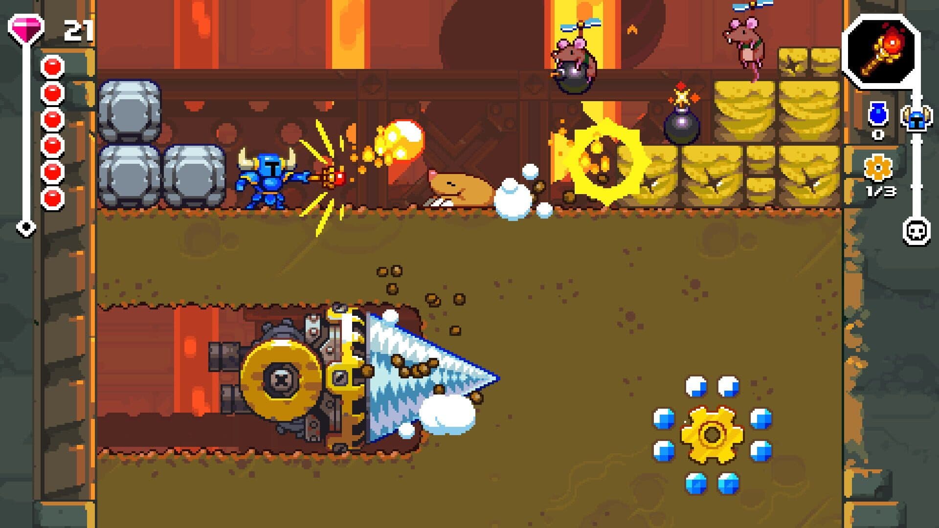 Shovel Knight Dig screenshot 7
