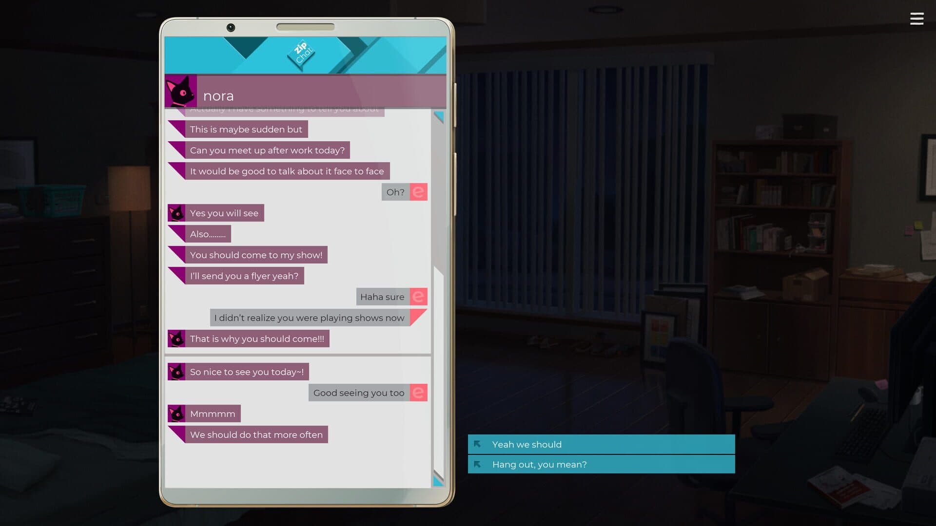 Eliza screenshot 2