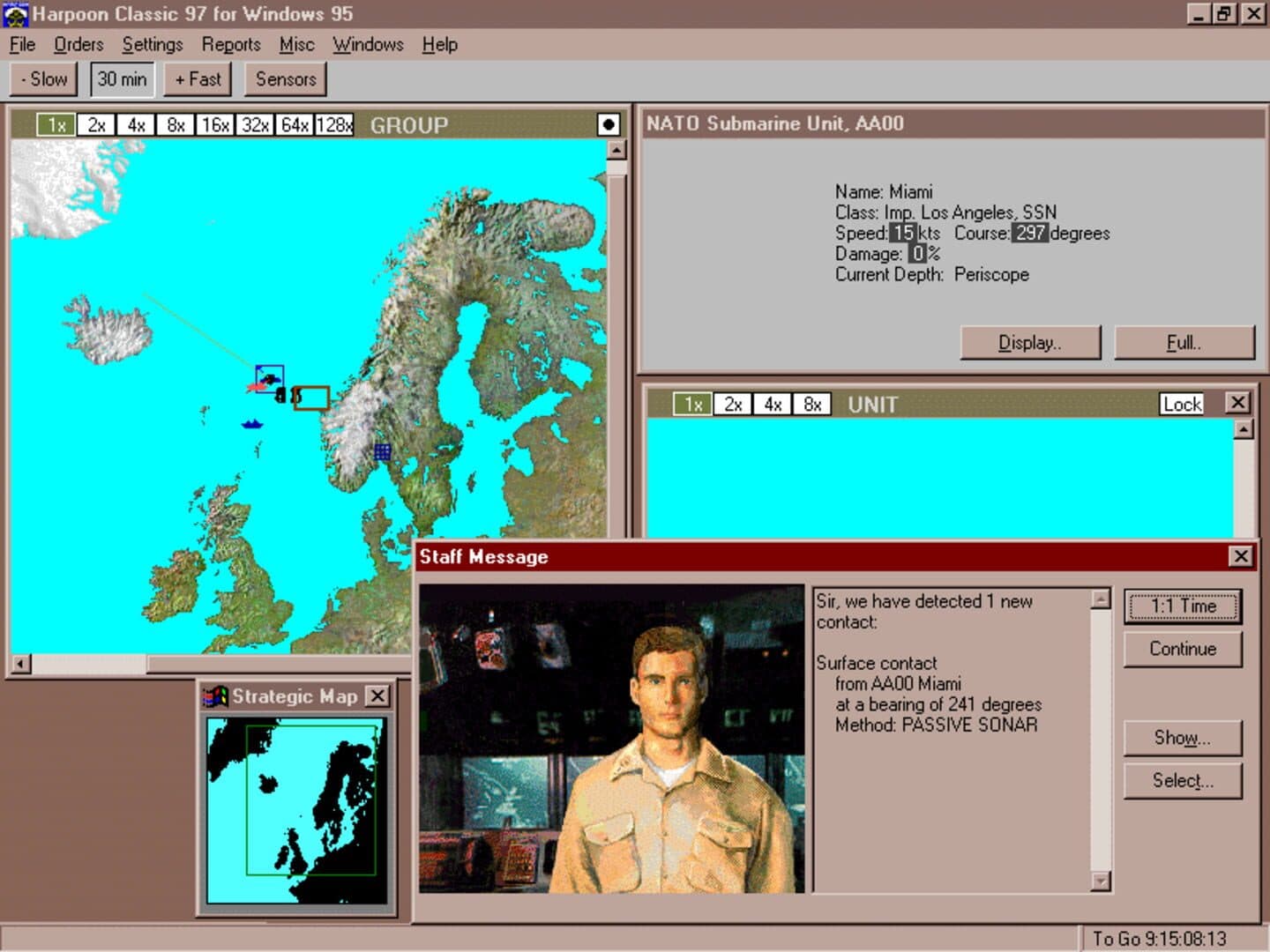 Harpoon Classic '97 screenshot 1