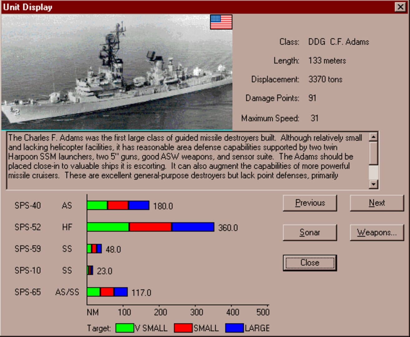Harpoon Classic '97 screenshot 3