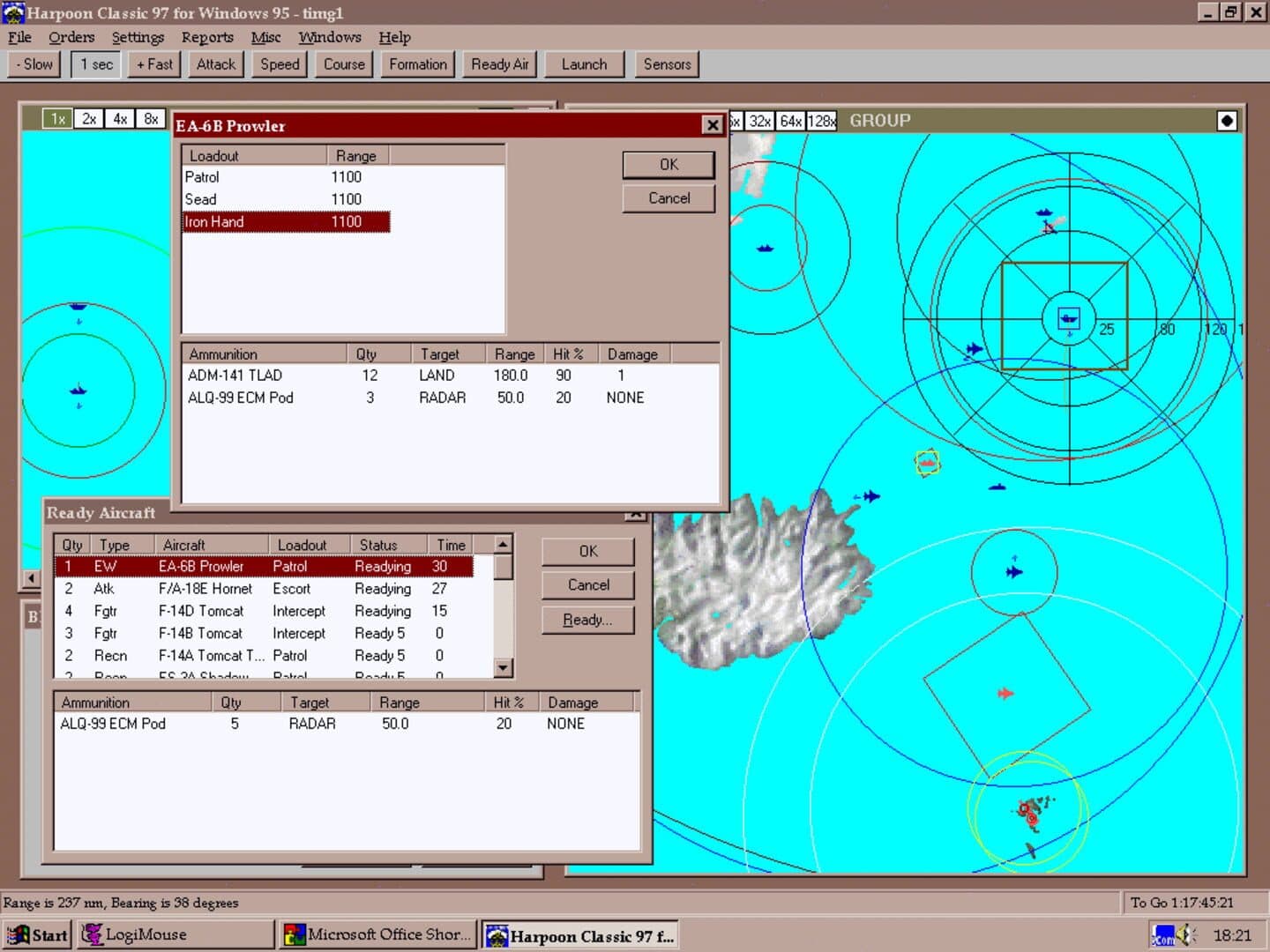 Harpoon Classic '97 screenshot 2