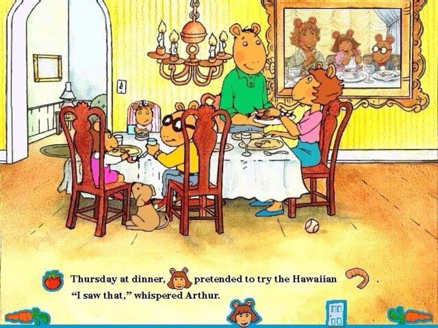 Living Books: D.W. the Picky Eater screenshot 2