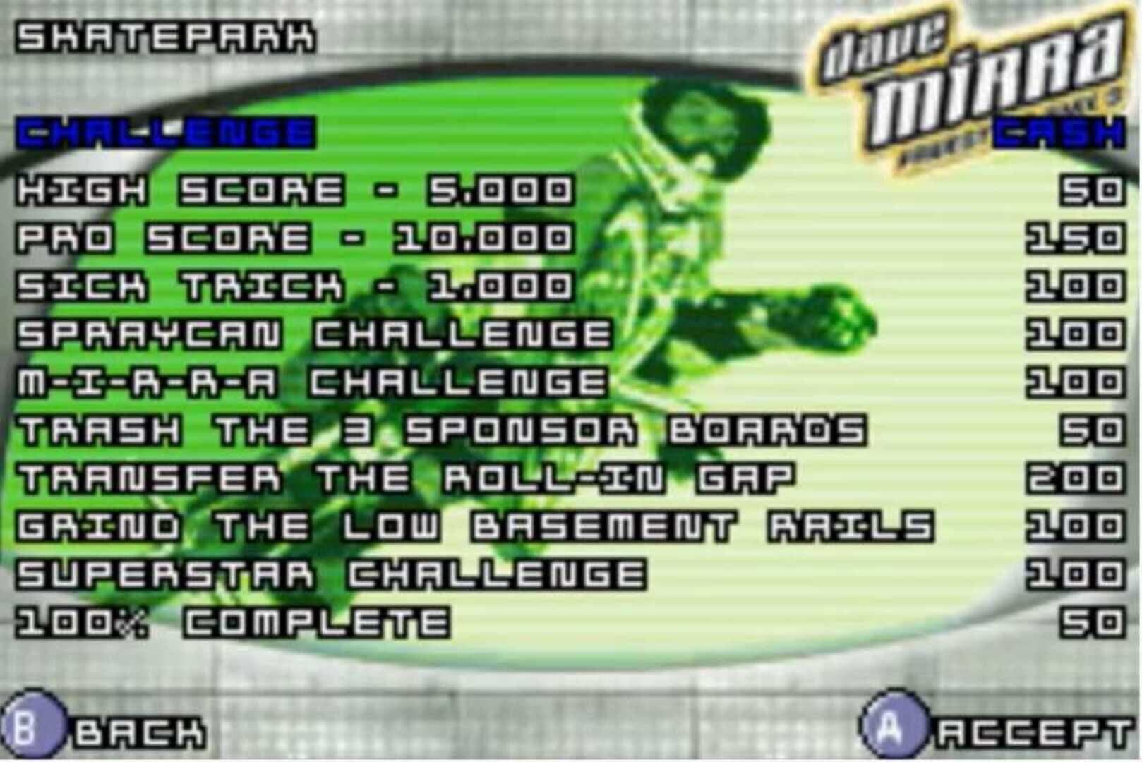 Dave Mirra Freestyle BMX 3 screenshot 2