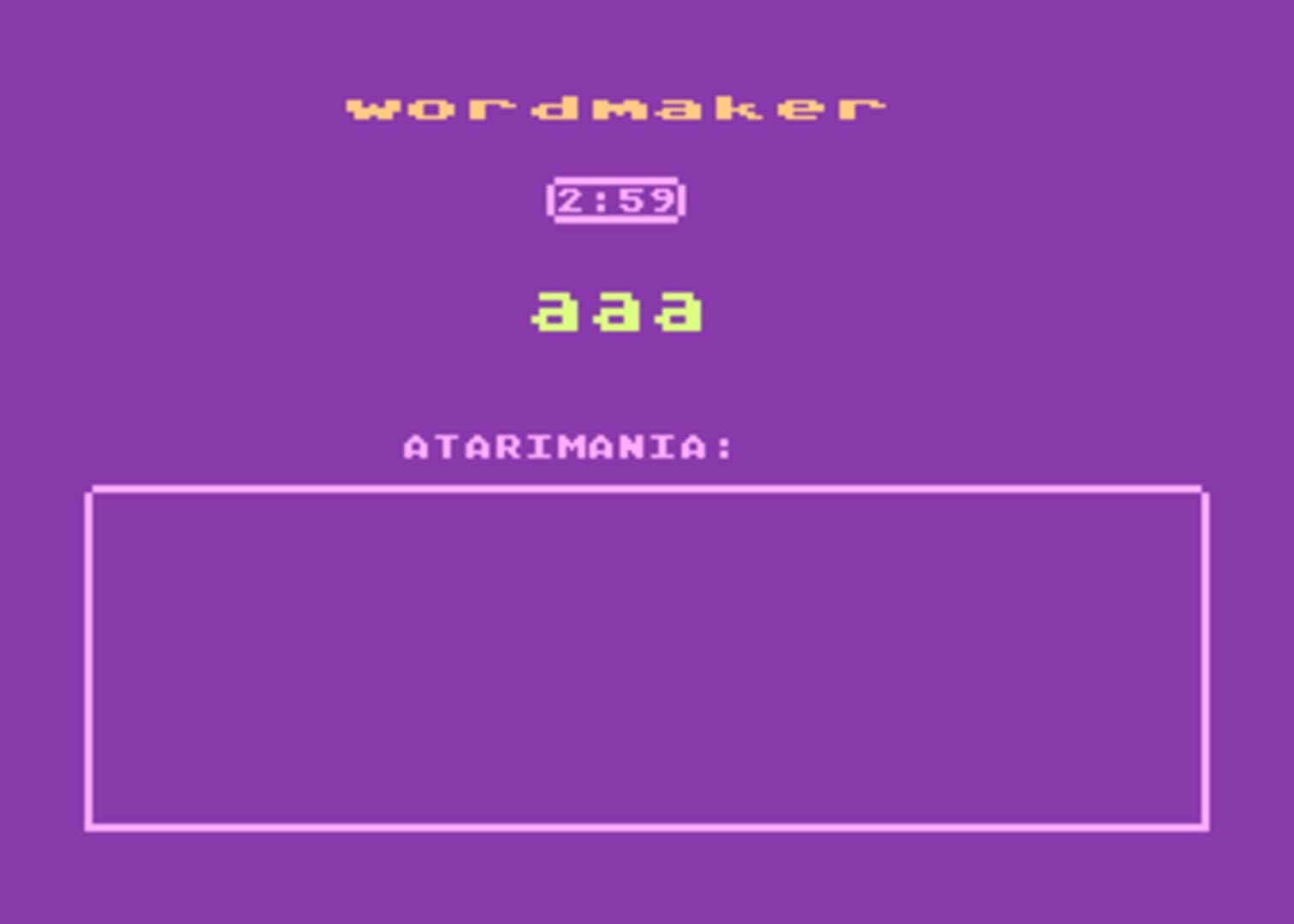 Word Maker screenshot 1