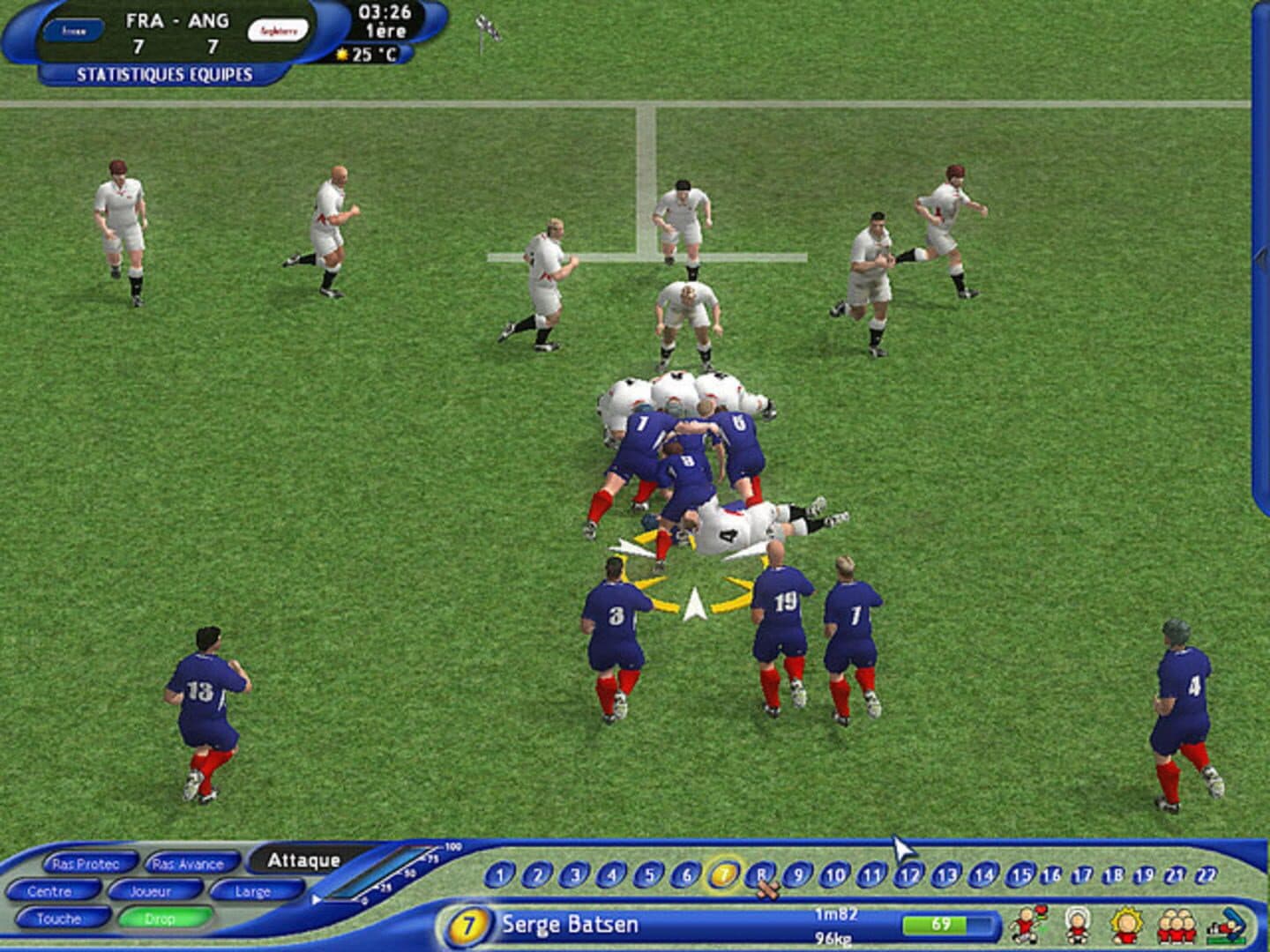 Pro Rugby Manager screenshot 1