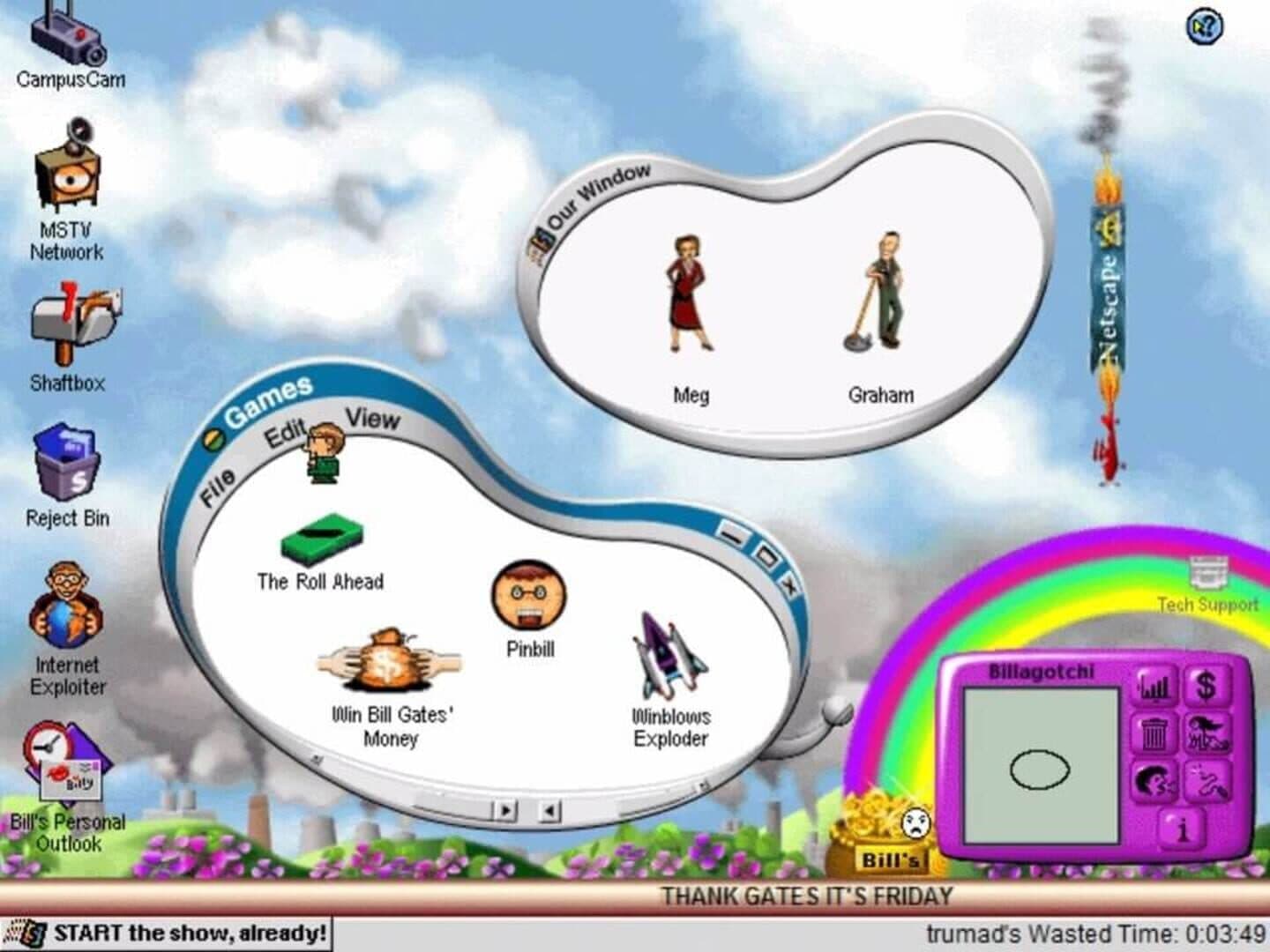 Microshaft Winblows 98 screenshot 1
