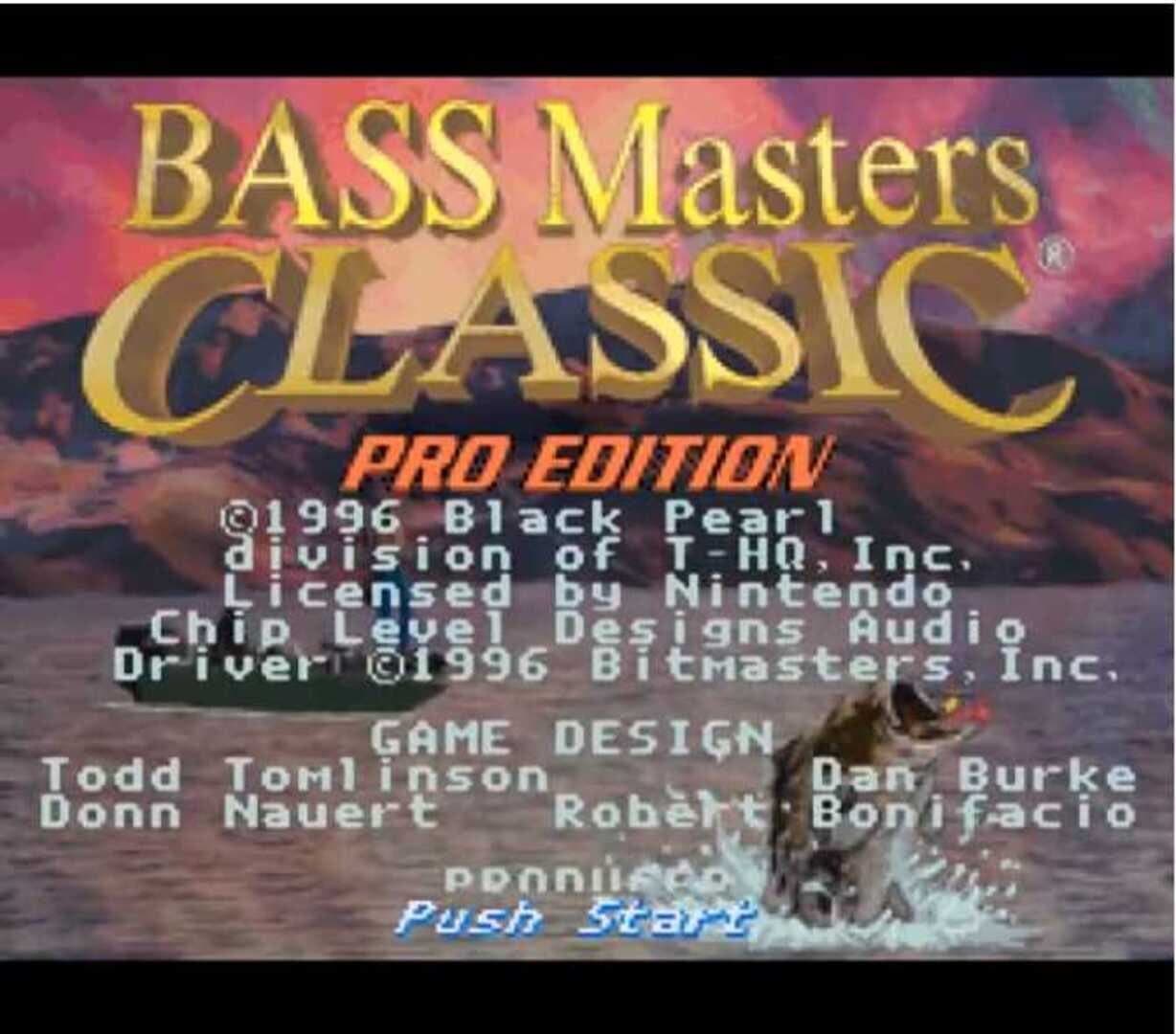 Bass Masters Classic: Pro Edition screenshot 1