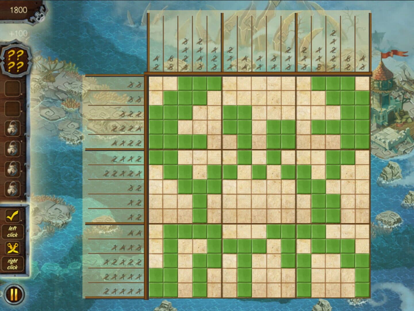 Griddlers Legend of the Pirates screenshot 4