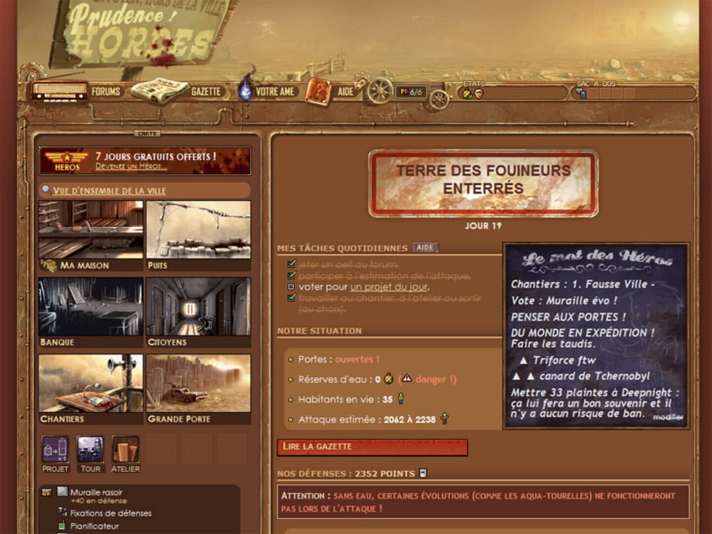 Die2Nite screenshot 2