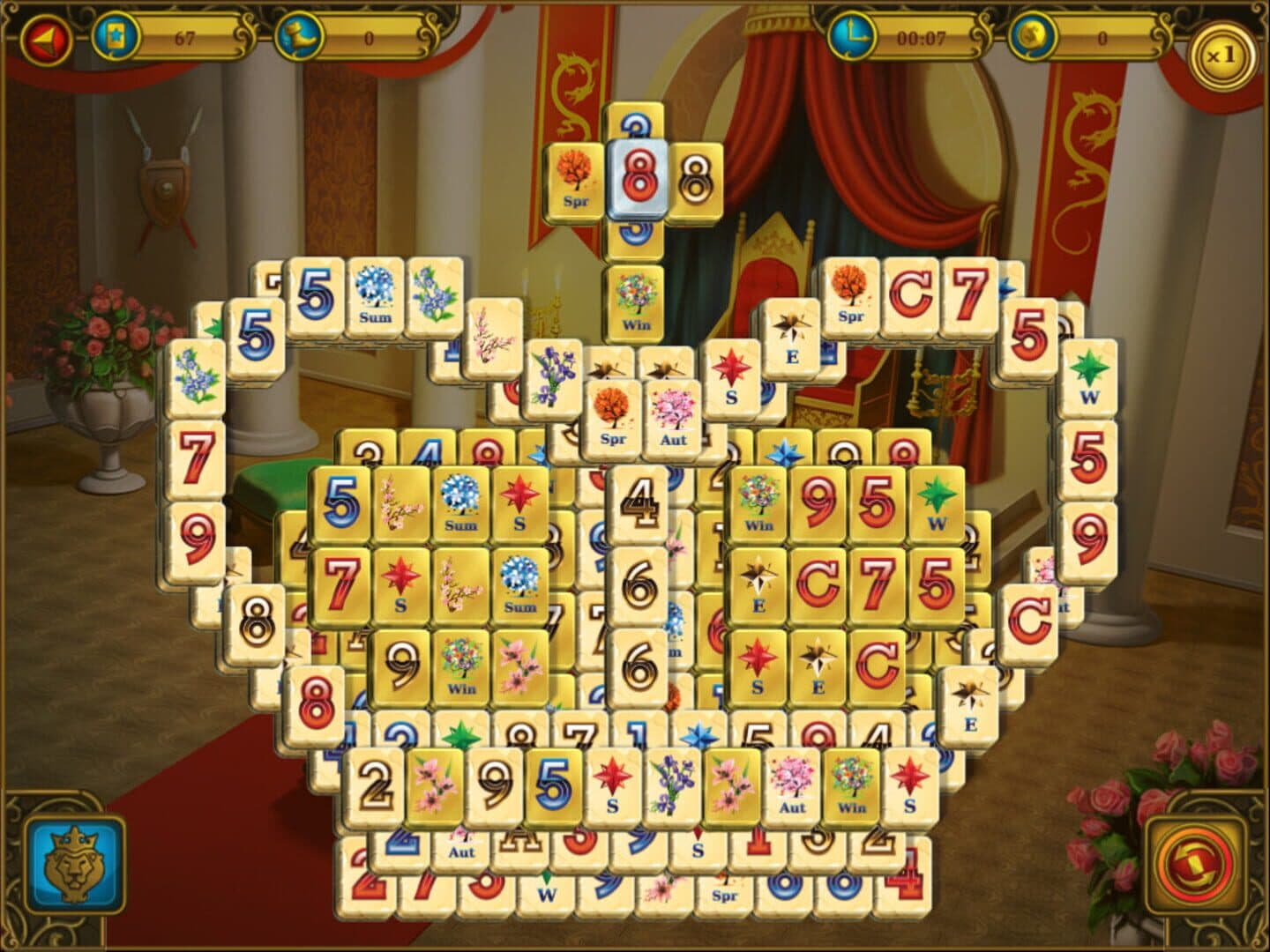 Mahjong Royal Towers screenshot 6