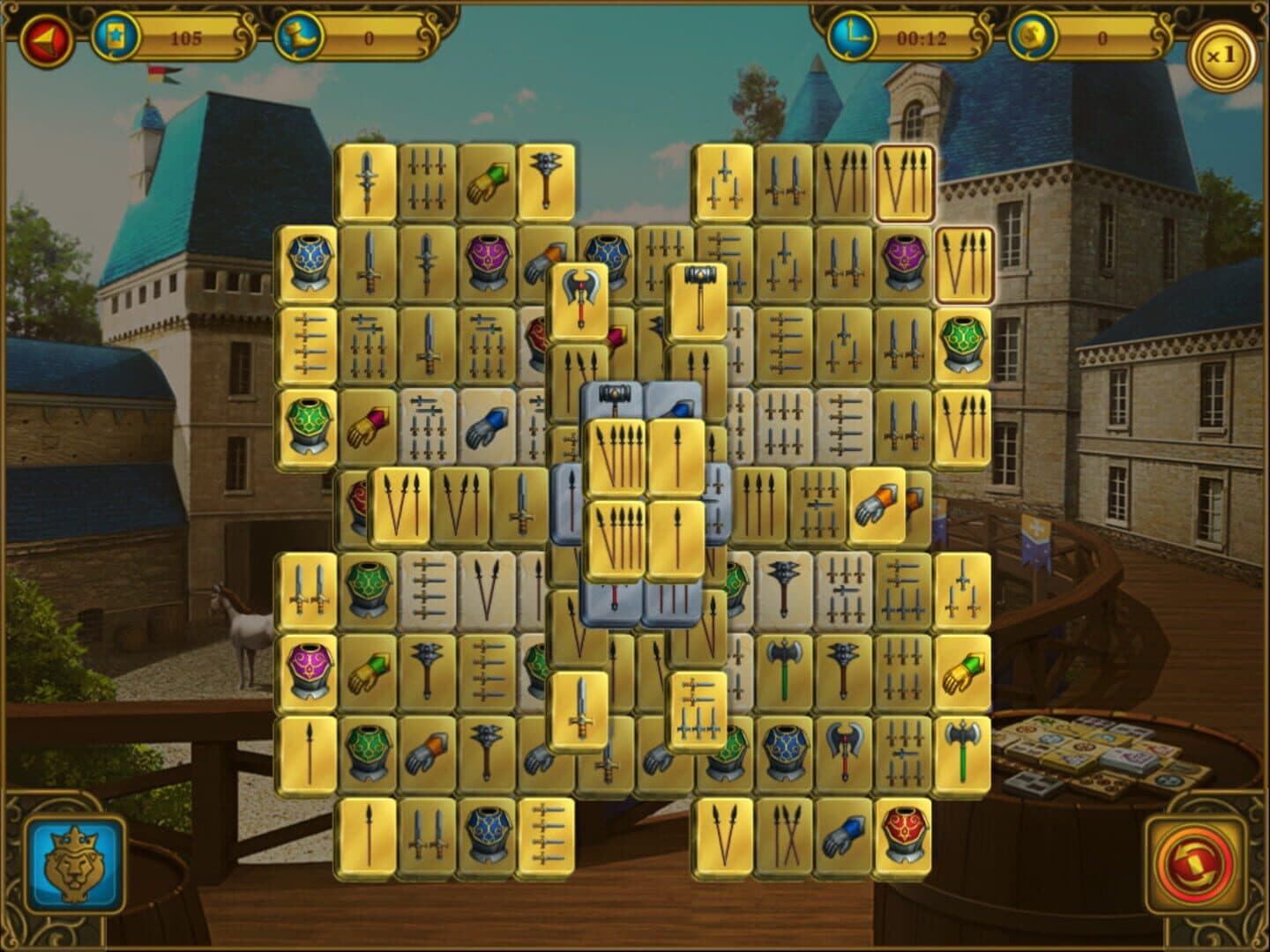 Mahjong Royal Towers screenshot 4