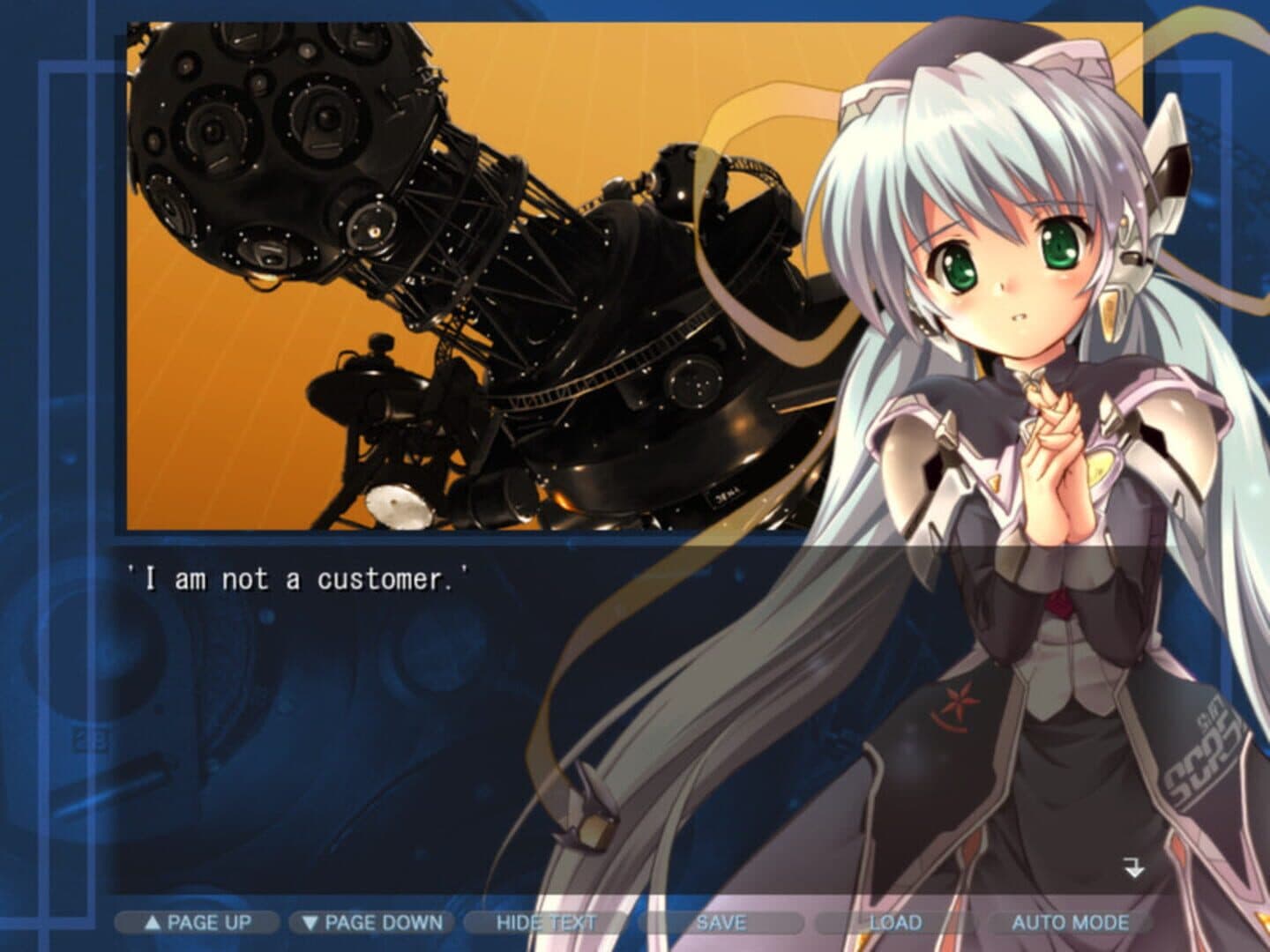 Planetarian: The Reverie of a Little Planet screenshot 1
